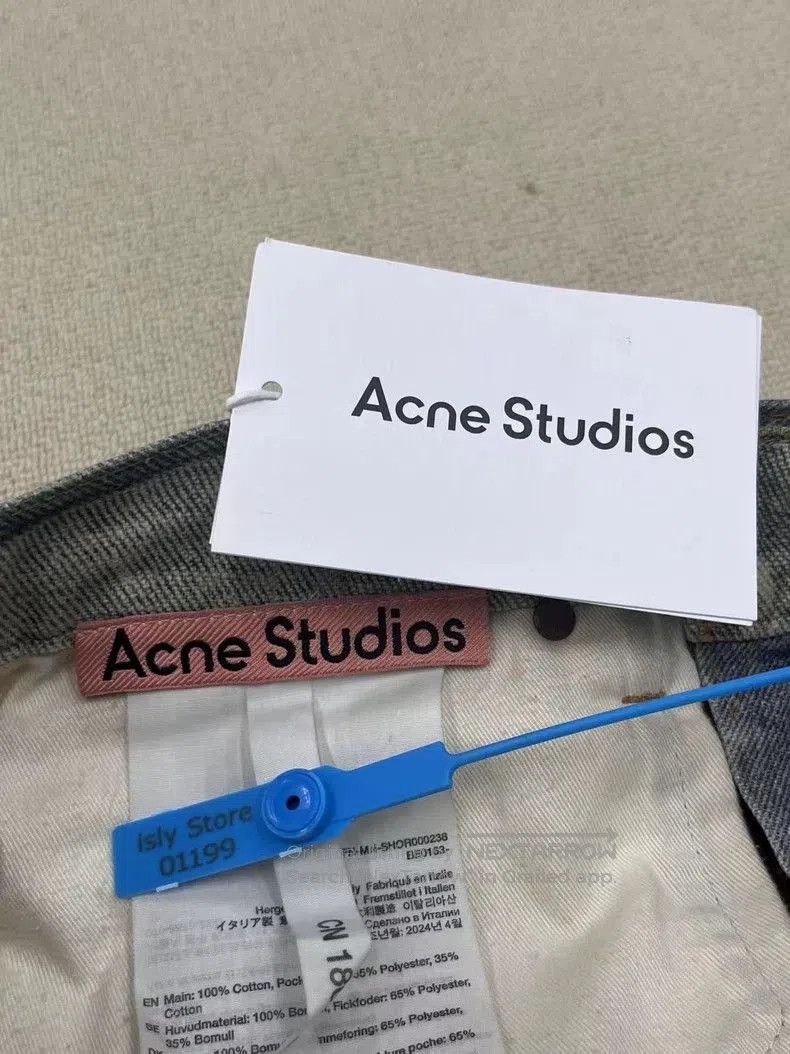 Acne Studios Acne Studios 3D Print Denim Shorts. Size US 32 / EU 48 - 5 Thumbnail