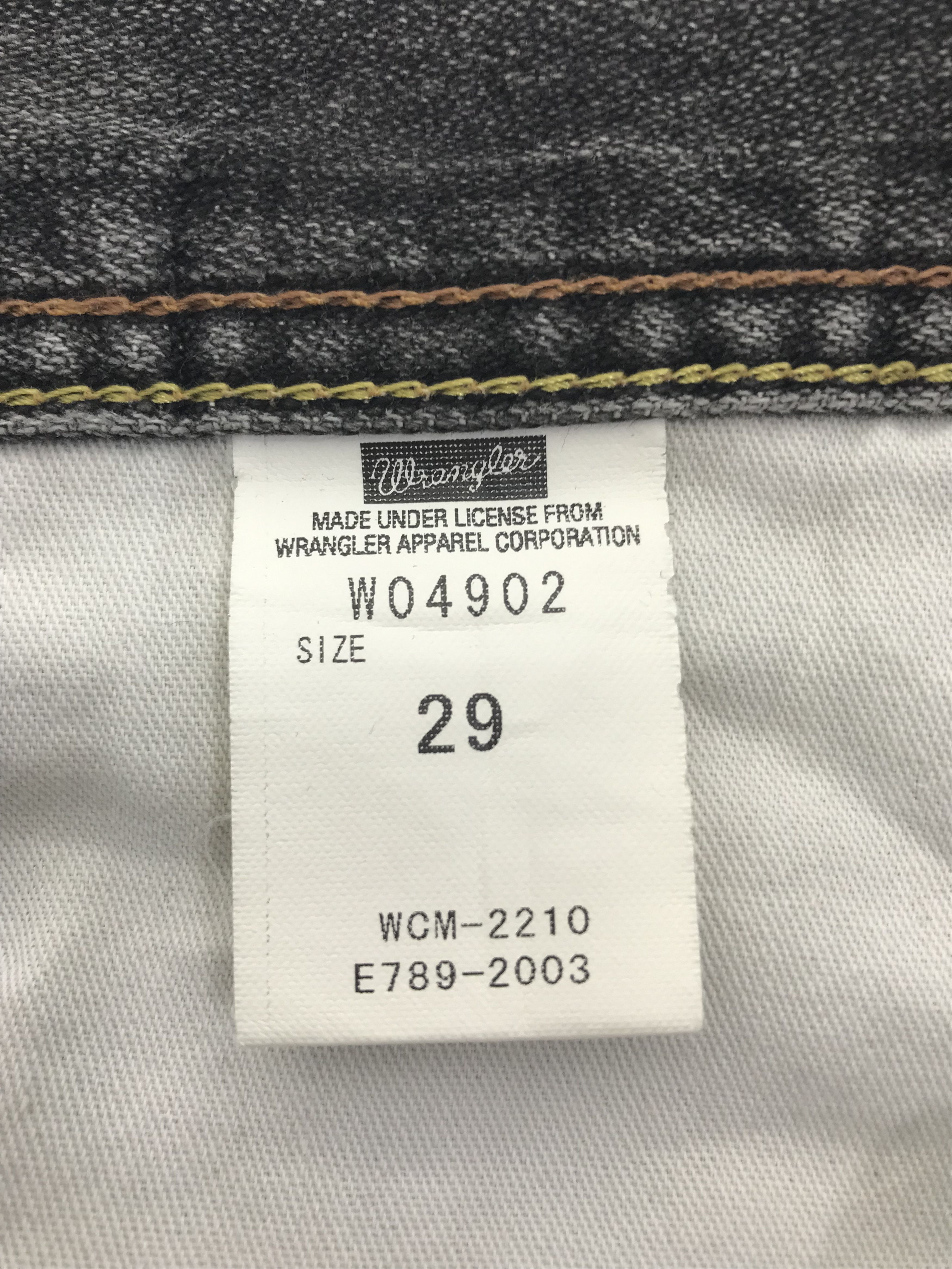 Wrangler Vintage Wrangler Faded Black Jeans Size US 29 - 10 Thumbnail