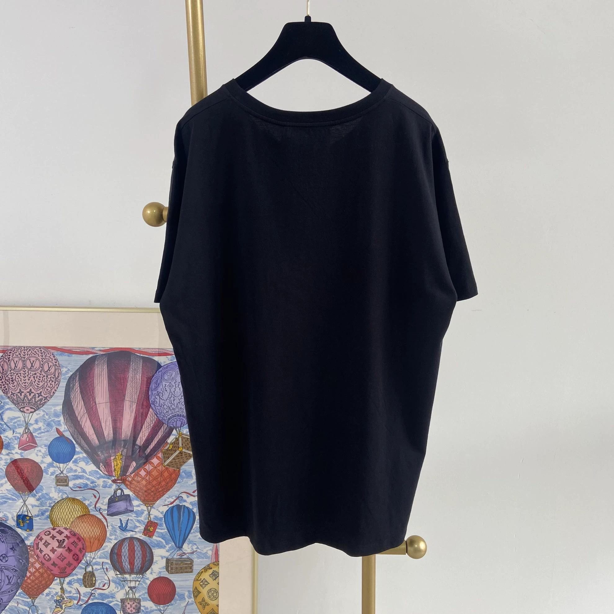 Gucci Gucci Black Letter Print T - shirt L Size US L / EU 52-54 / 3 - 2 Thumbnail