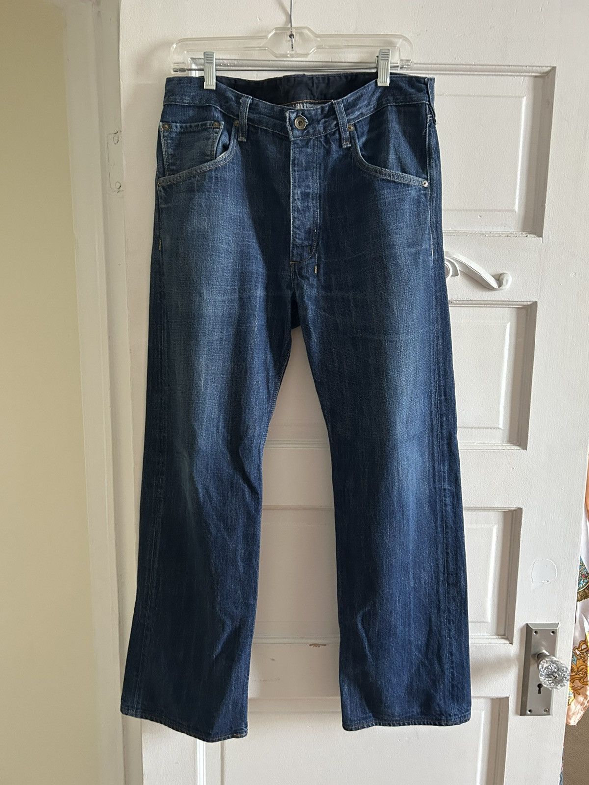 Rag & Bone Rag & Bone Designer Blue Denim Jeans Size US 32 / EU 48 - 1 Thumbnail