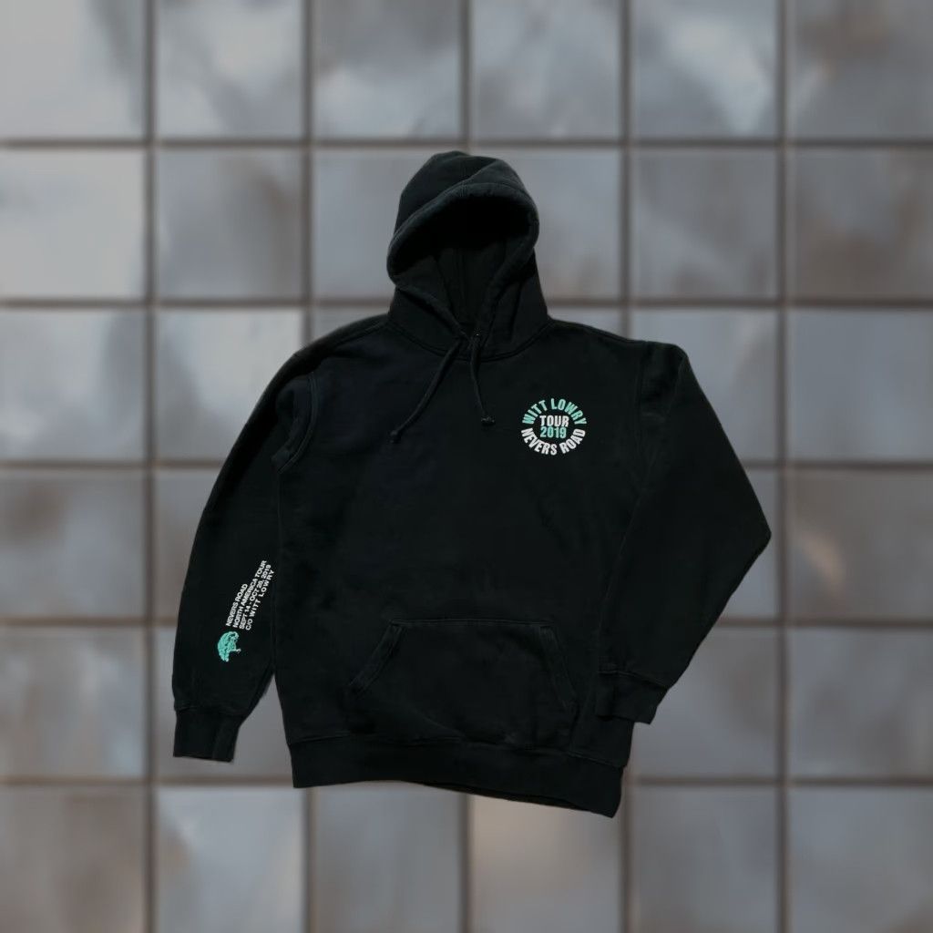 Vintage VINTAGE Witt Lowry Nevers Road Tour 2019 Concert Official Merch Black Pullover Hoodie Small Mens Size US S / EU 44-46 / 1 - 1 Thumbnail