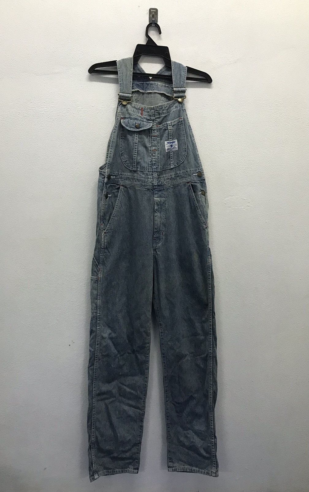 Vintage × Wrangler Vintage Wrangler Blue Bell Denim Overall Size US 35 - 1 Thumbnail