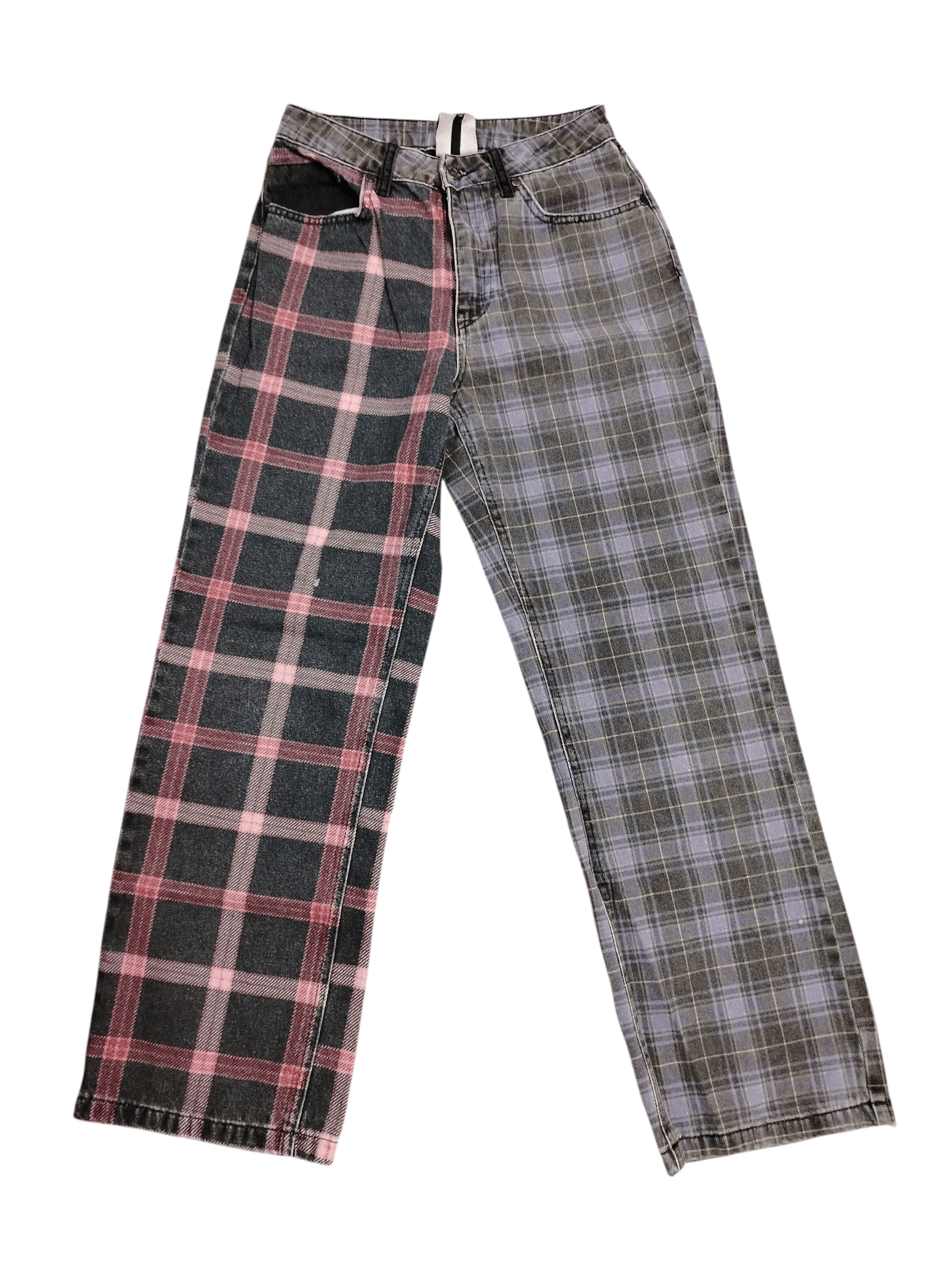 The Ragged Priest The Ragged plaid jeans Size 26" / US 2 / IT 38 - 1 Thumbnail