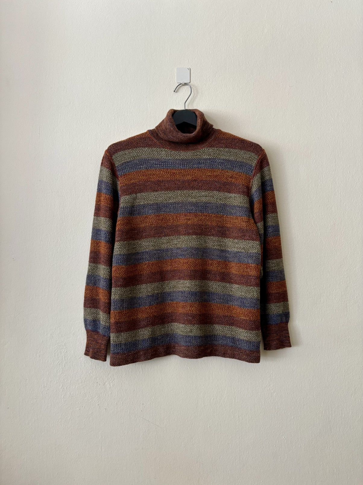 Missoni Missoni Turtleneck Multicolor Wool Sweater Size S / US 4 / IT 40 - 1 Thumbnail