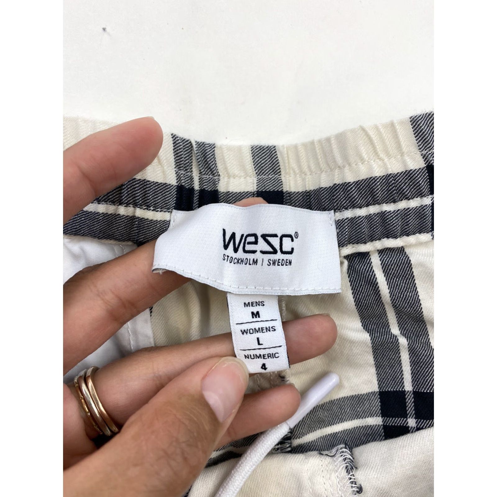 WeSC Wesc Bermuda Shorts Mens Medium Plaid Multicolor Size US 31 - 3 Thumbnail