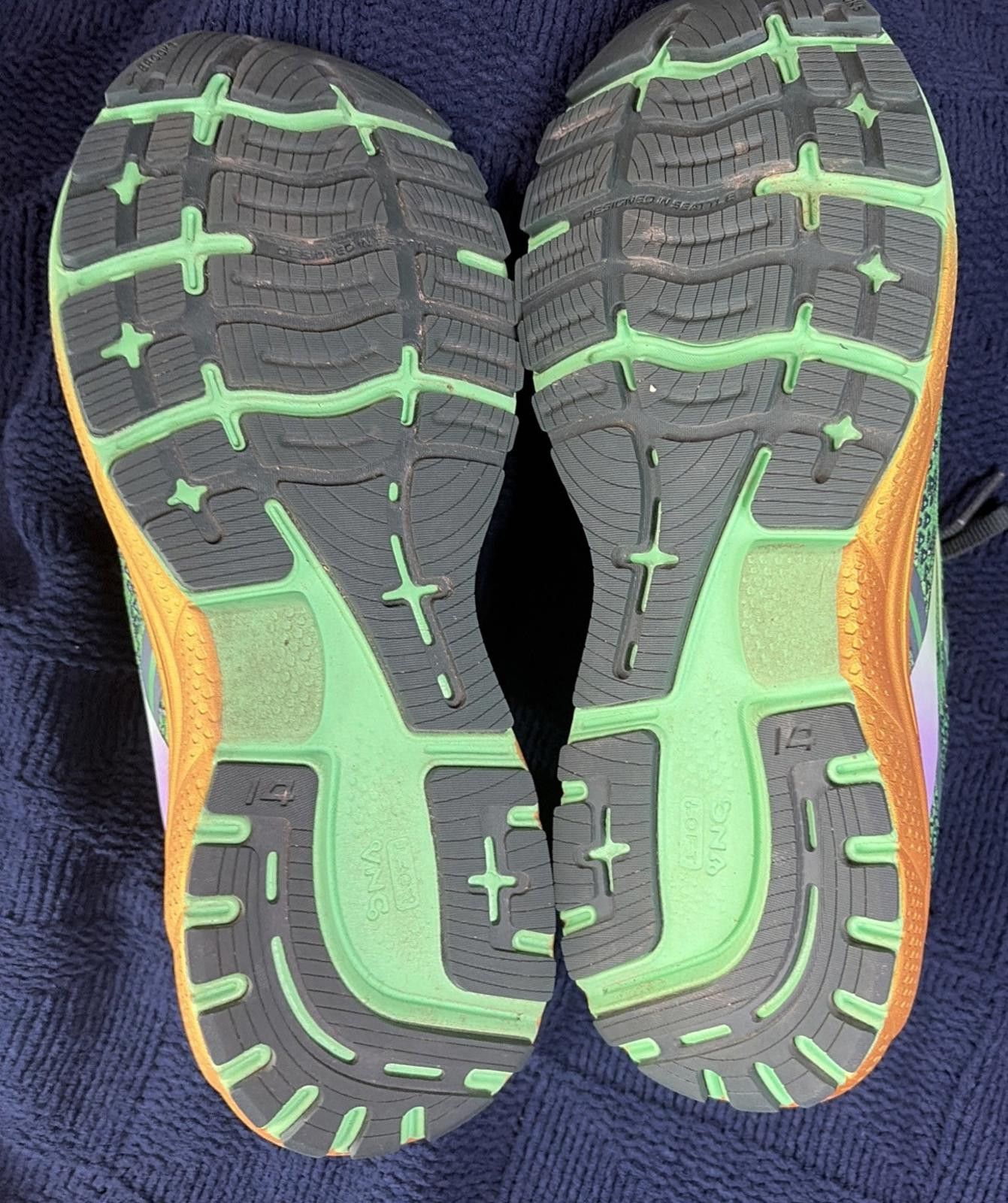 Brooks Brooks Ghost St Pats Shamrock Running Shoes Green Womens 9.5 Size US 9.5 / IT 39.5 - 4 Thumbnail