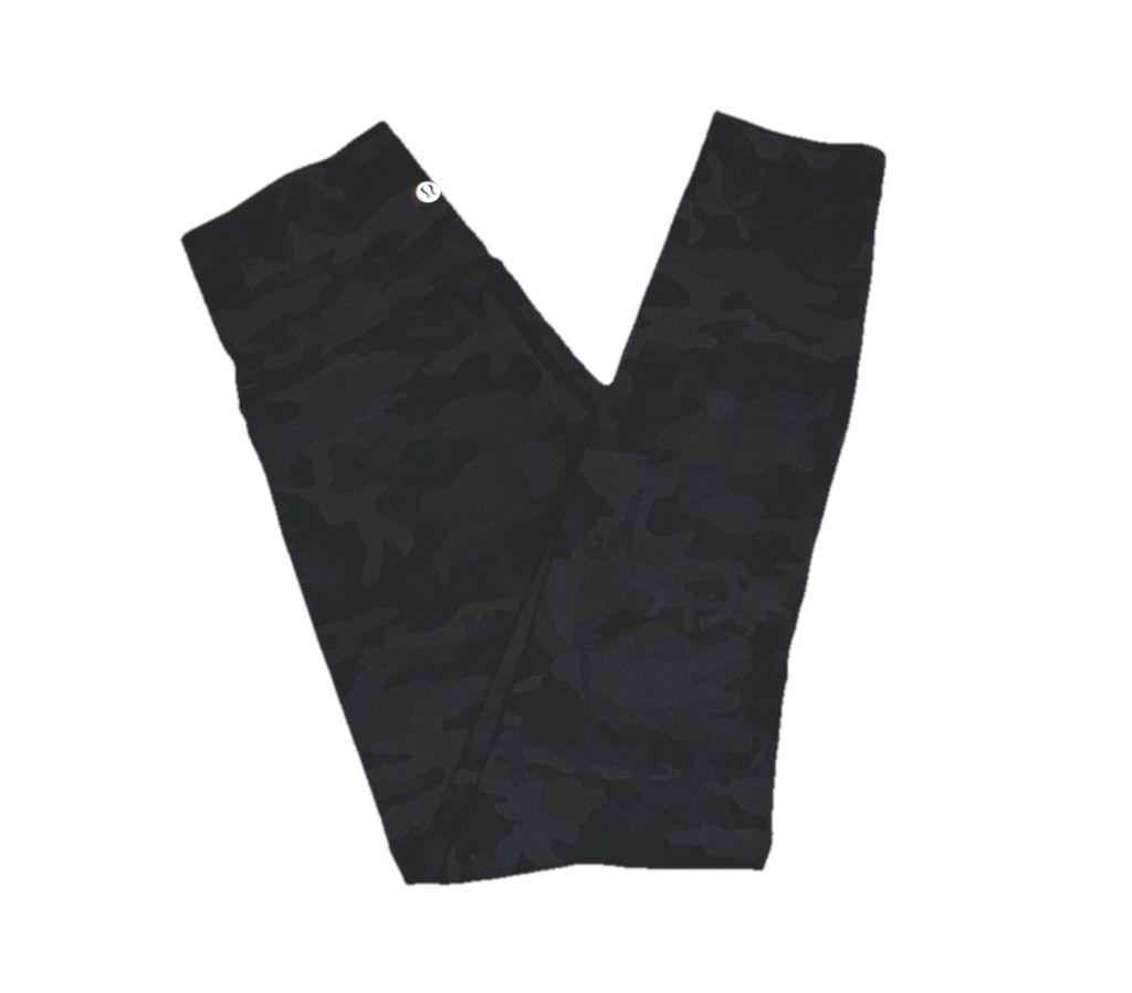 Lululemon LULULEMON WUNDER UNDER HR TIGHT 25”FLUO MULTI GREY/BLACK 4 Size 27" / US 4 / IT 40 - 1 Thumbnail
