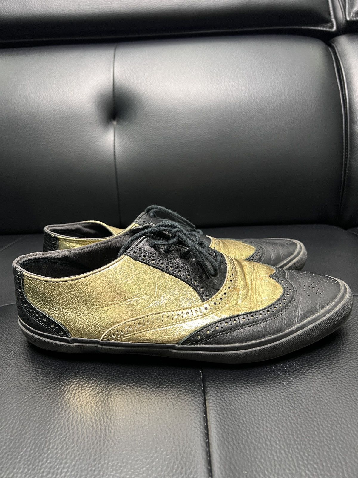 Comme des Garcons Homme Plus Comme des Garçons Homme Plus Baroque Oxford Leather Shoes Size US 9 / EU 42 - 3 Thumbnail