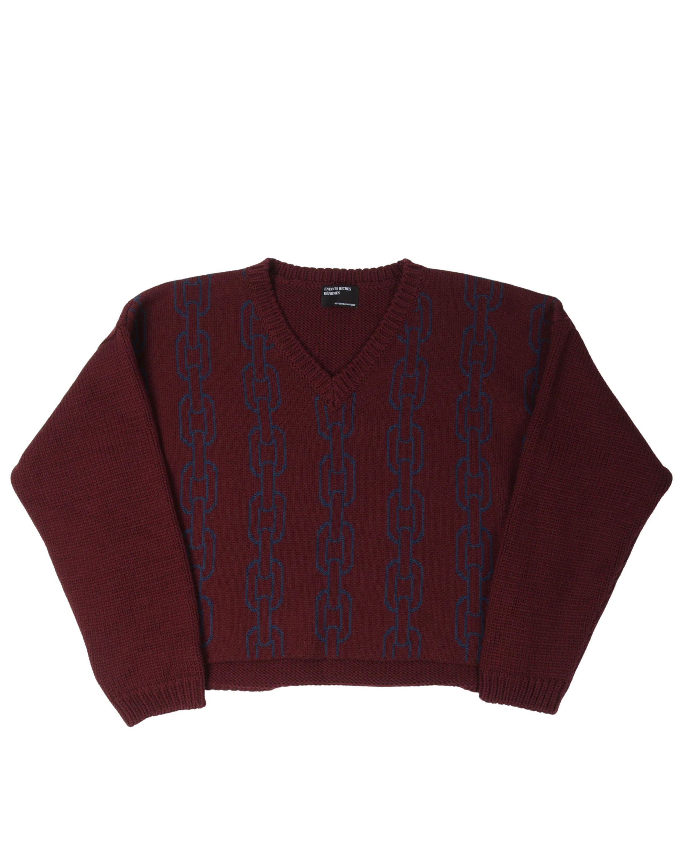 Enfants Riches Deprimes Enfants Riches Deprimes Chainlink Ivory Sweater Size US M / EU 48-50 / 2 - 5 Thumbnail