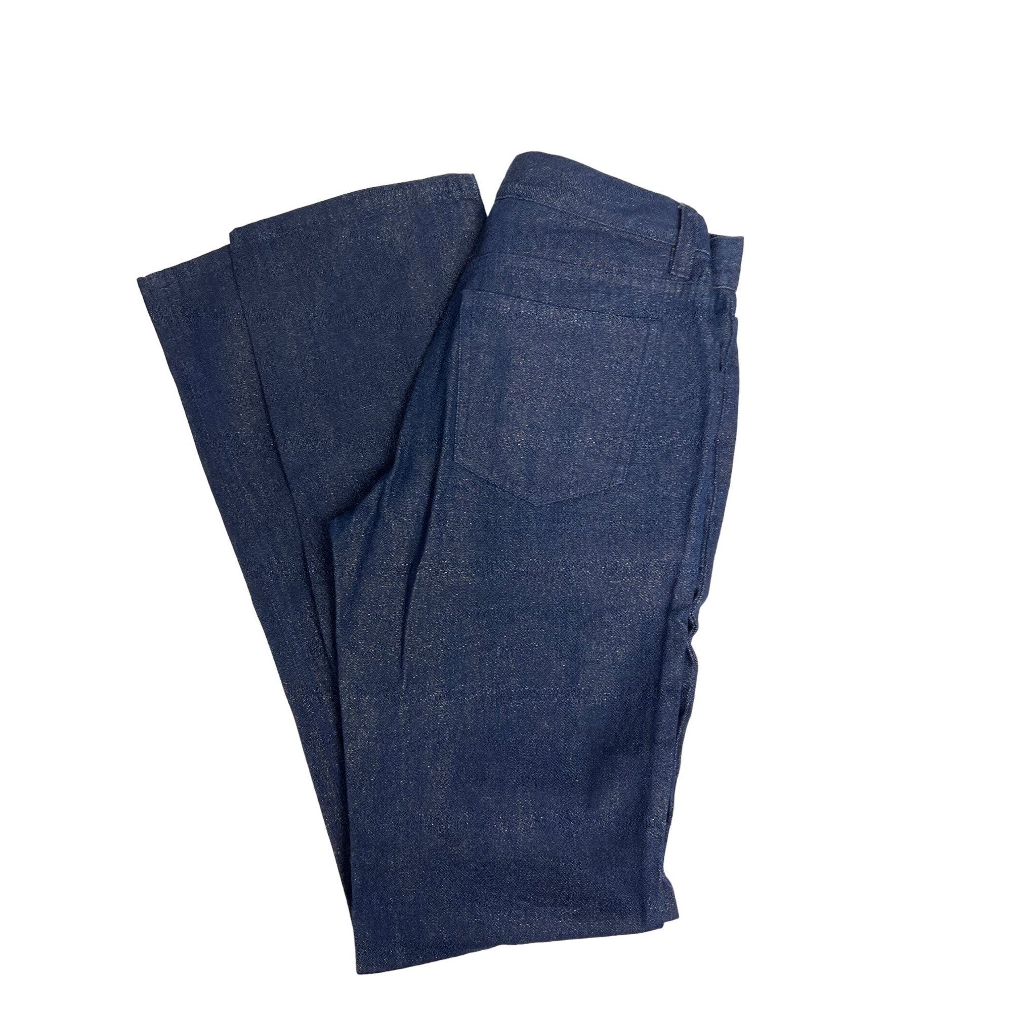 Armani Exchange Armani Exchange Navy Gold Shimmer Jeans Size 25" / US 0 / IT 36 - 4 Thumbnail