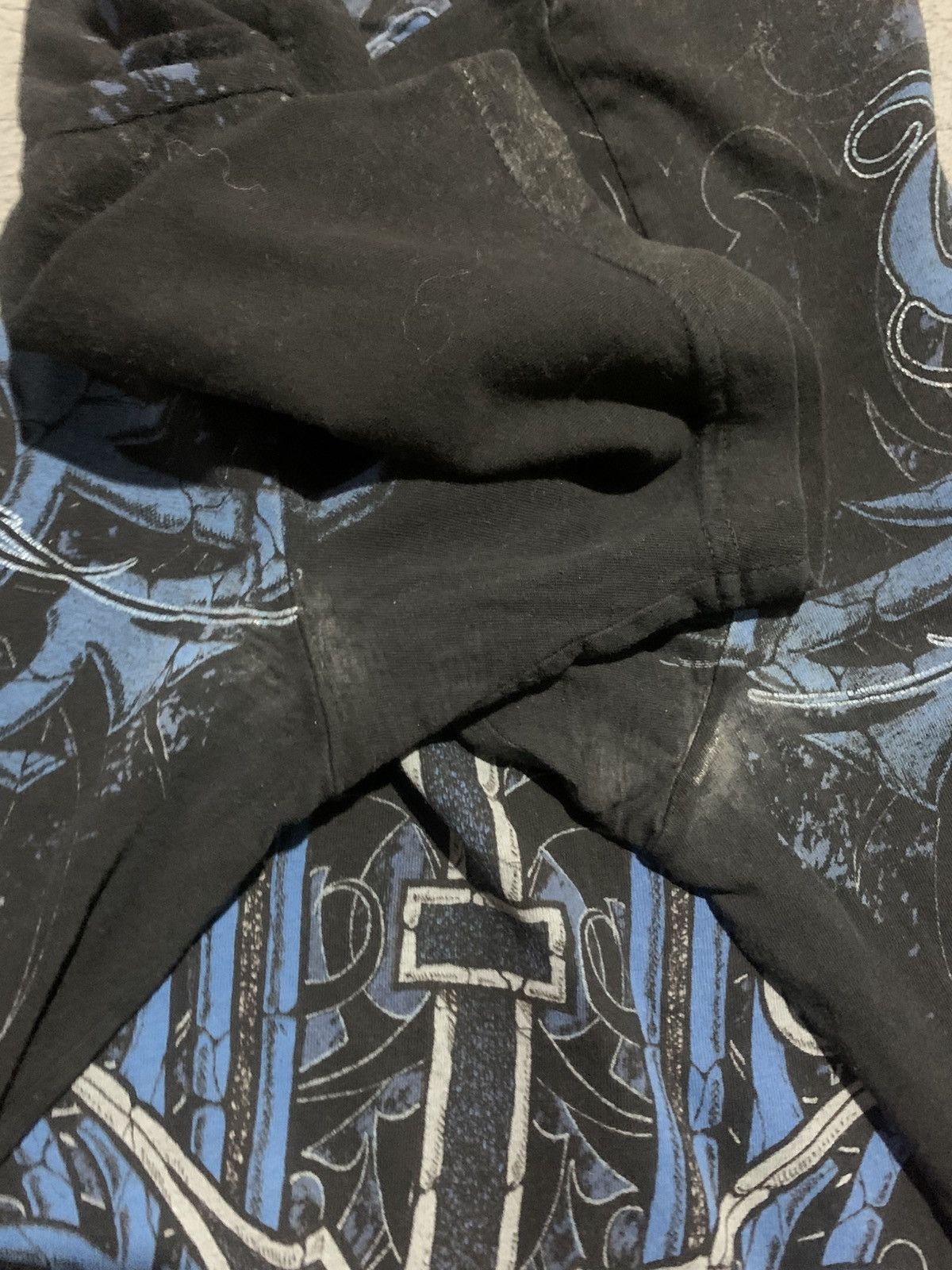 Affliction Black and blue Throdown Premium T-shirt Size US L / EU 52-54 / 3 - 5 Thumbnail