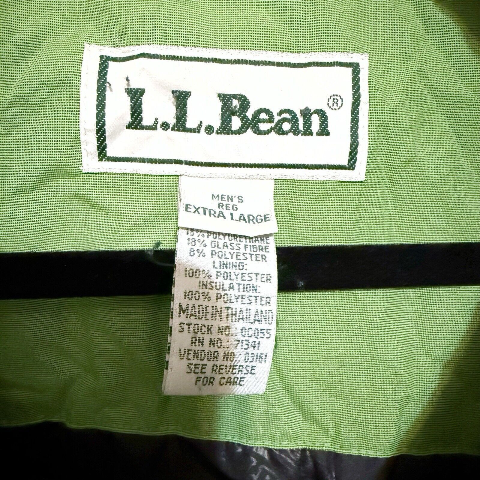 L.L. Bean LL Bean Reflective Winter Parka Jacket Green Navy Size XL Size US XL / EU 56 / 4 - 2 Thumbnail