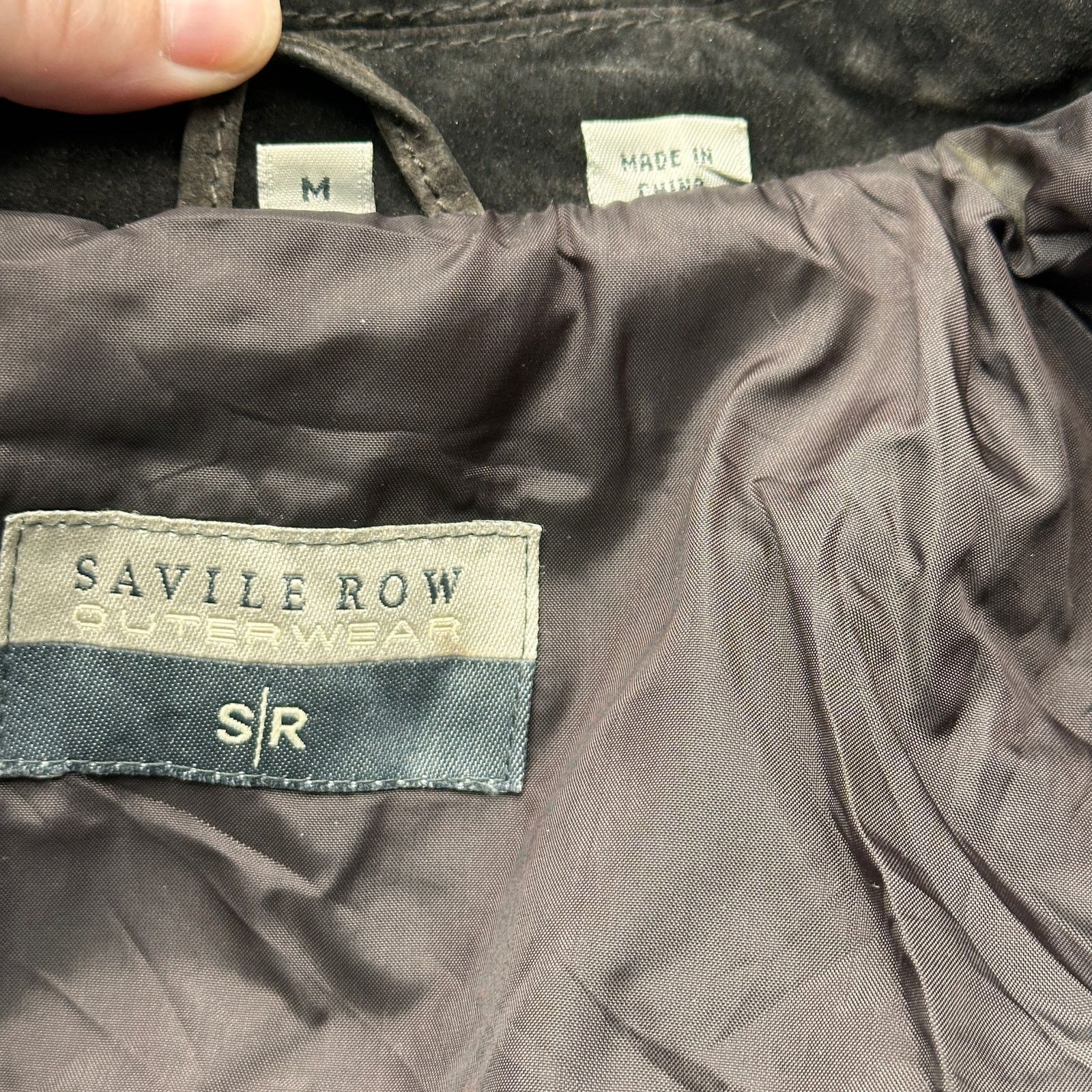 Savile Row Savile Row Outerwear Genuine Suede Leather Jacket Mens M Size US M / EU 48-50 / 2 - 2 Thumbnail