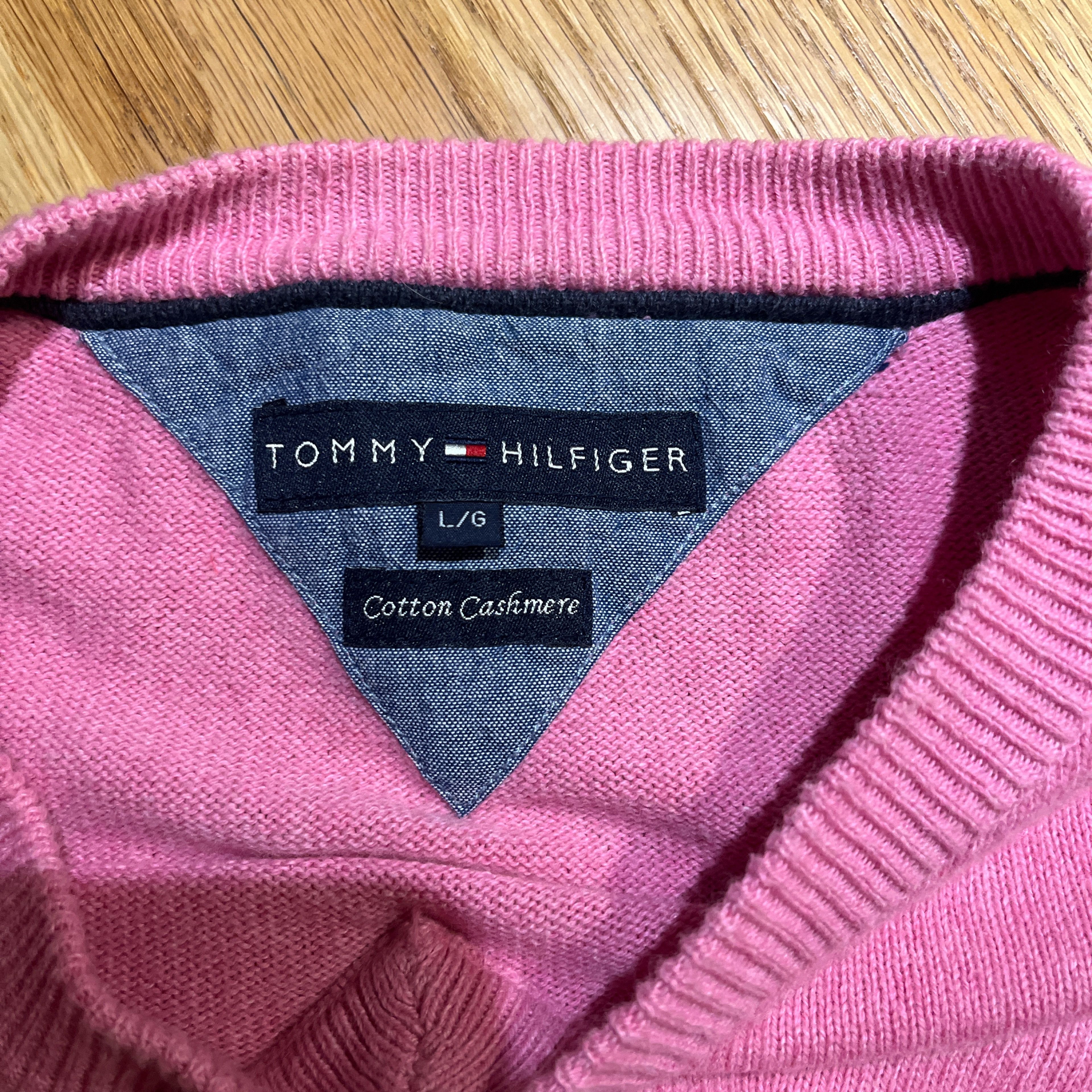 Tommy Hilfiger Smart Casual Cashmere Sweater Size US L / EU 52-54 / 3 - 6 Thumbnail