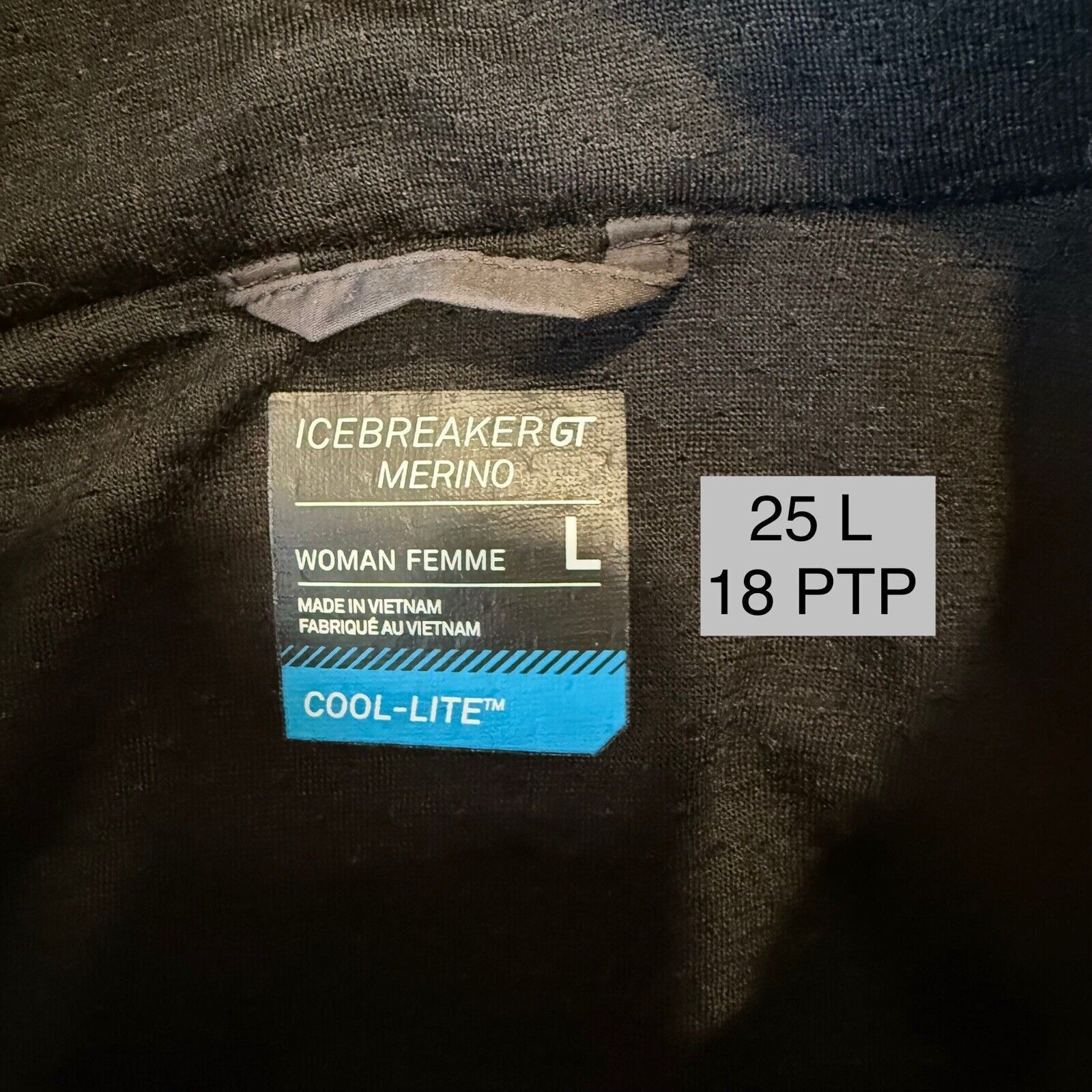 Icebreaker Icebreaker GT Merino Jacket Women Gray Full Zip Lightweight Size L / US 10 / IT 46 - 8 Thumbnail