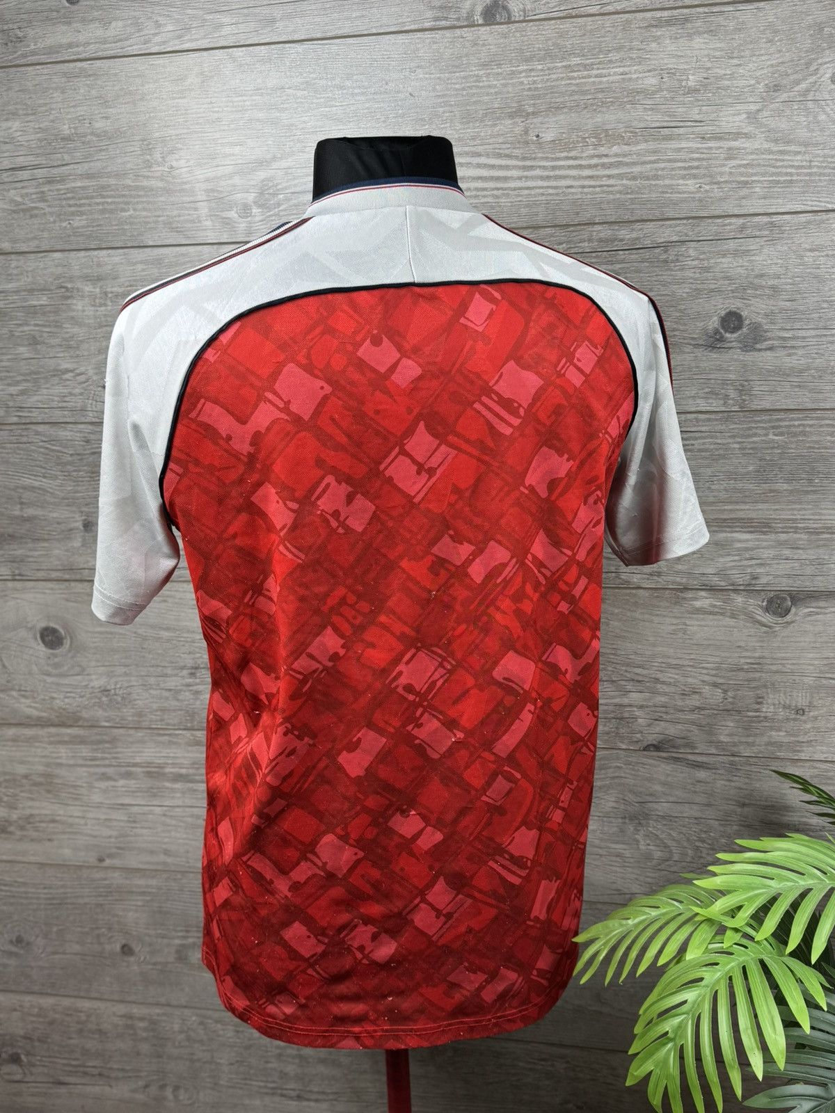 Japanese Brand Arsenal Adidas JVC Vintage Jersey Shirt Mens 1990 1991 1992 Size US L / EU 52-54 / 3 - 5 Thumbnail