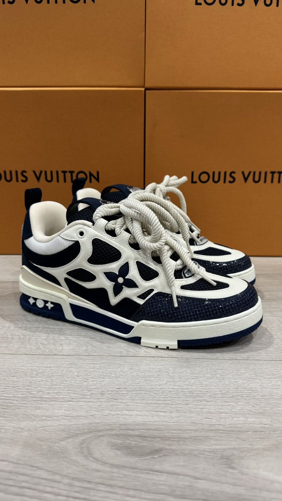 Louis Vuitton LOUIS VUITTON SKATE SNEAKER MARNIE BLUE Size US 8 / EU 41 - 2 Thumbnail
