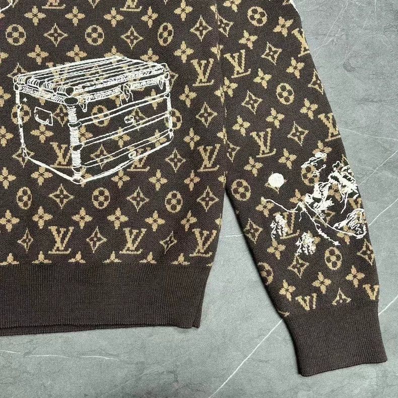Louis Vuitton Louis Vuitton Graffiti Box Sweater M Size-2506 Size US M / EU 48-50 / 2 - 4 Thumbnail
