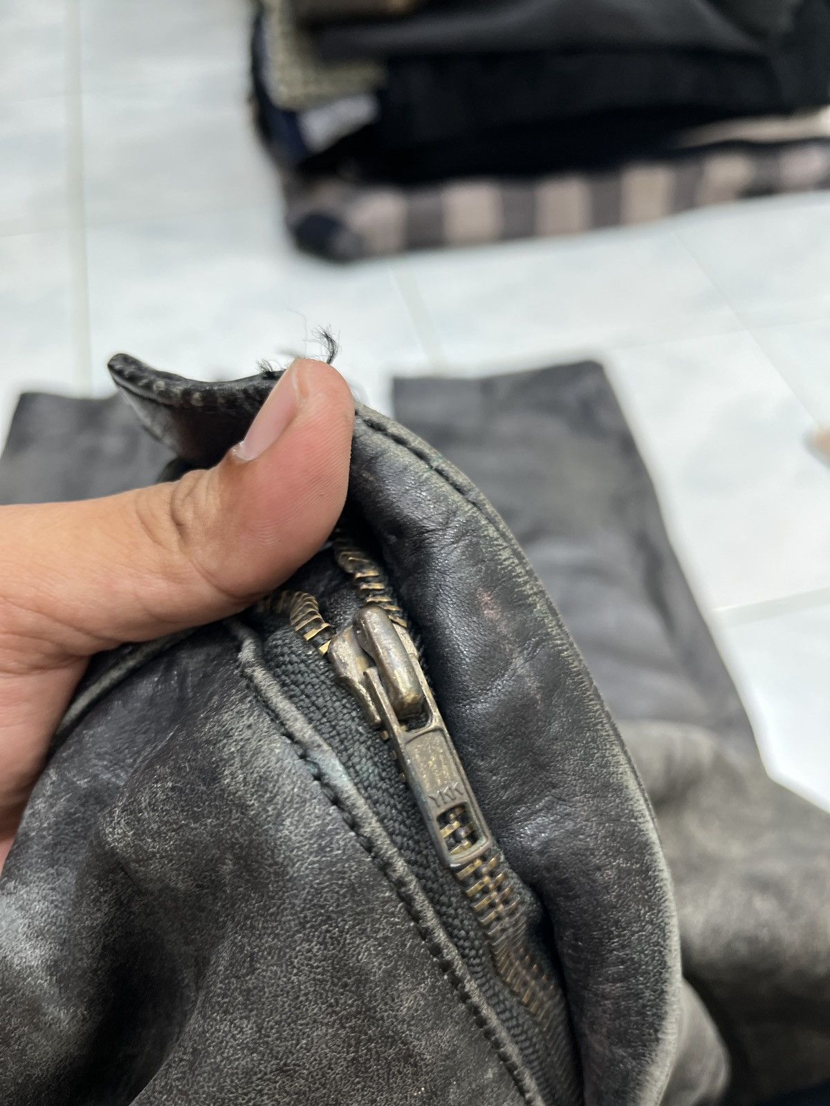 Genuine Leather × Vintage 🔥STEALS🔥 VTG BBH LEATHER PANTS Size US 29 - 18 Thumbnail