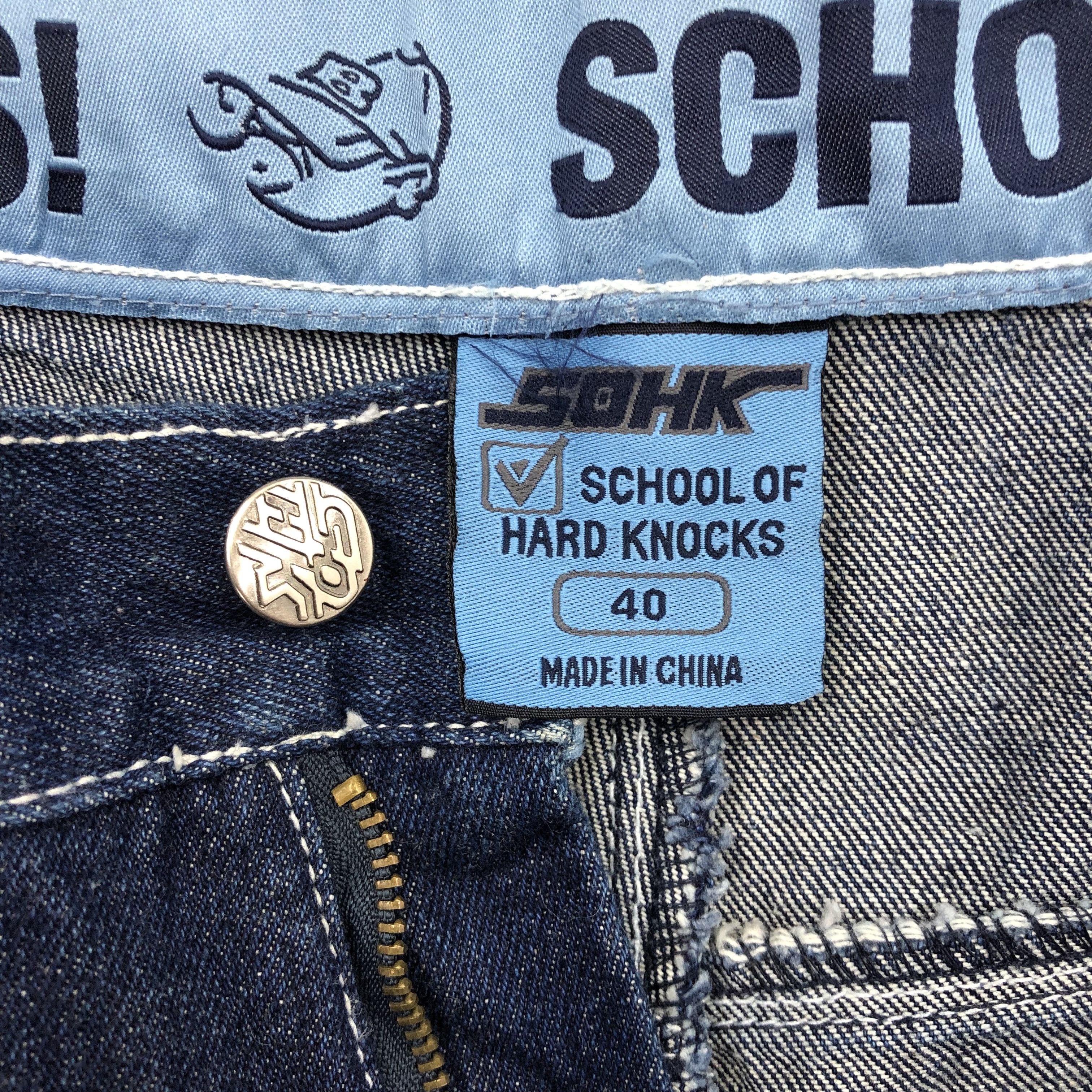 JNCO Crazy Vintage 90s JNCO Style Baggy Jeans SOHK Skater Denim Size US 38 / EU 54 - 10 Thumbnail