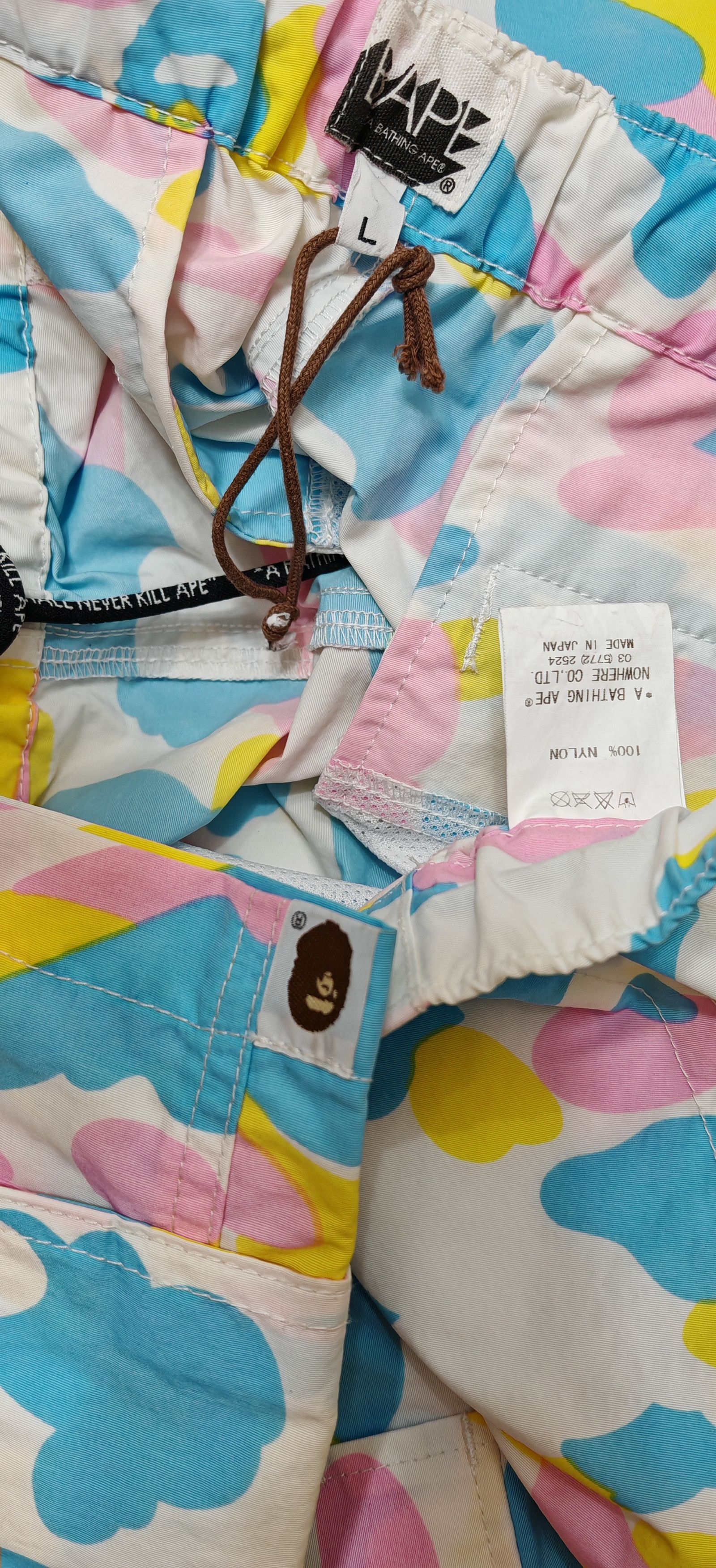 Bape Bape cotton candy camo shorts Size US 35 - 3 Thumbnail