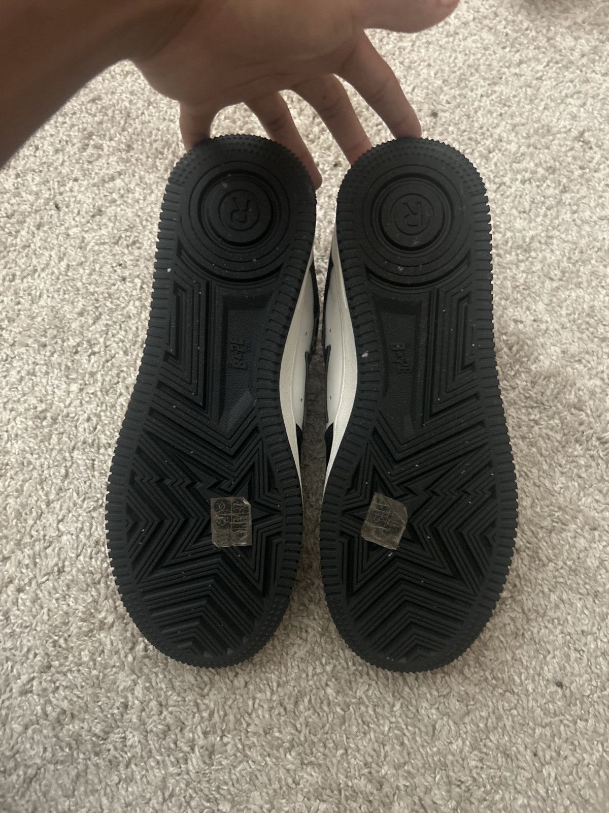 Bape Bapesta 'Black' Size US 9 / EU 42 - 5 Thumbnail