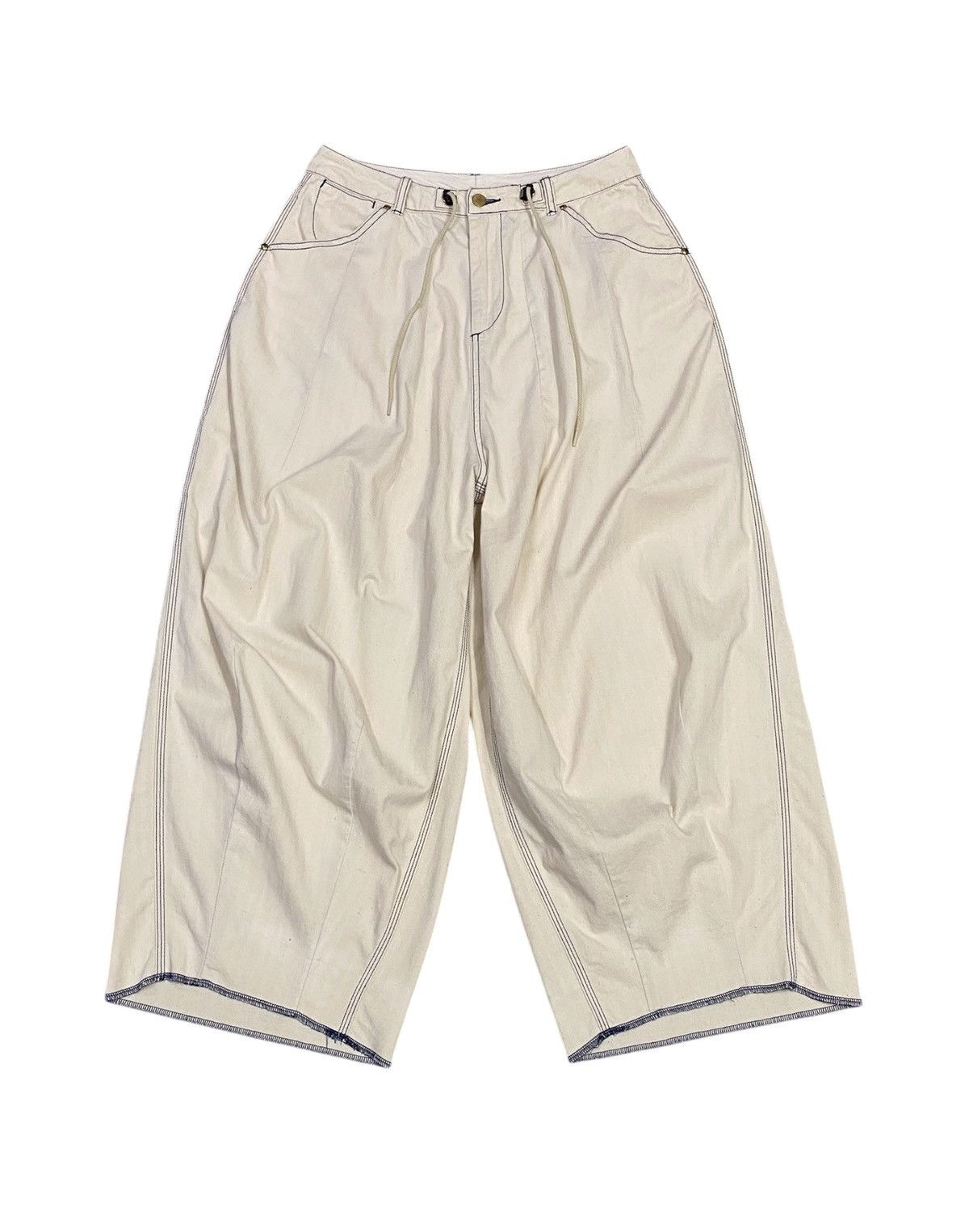 Needles 🪡 Needles Carpenter Balloon Wide Cotton Pants Size US 30 / EU 46 - 3 Thumbnail