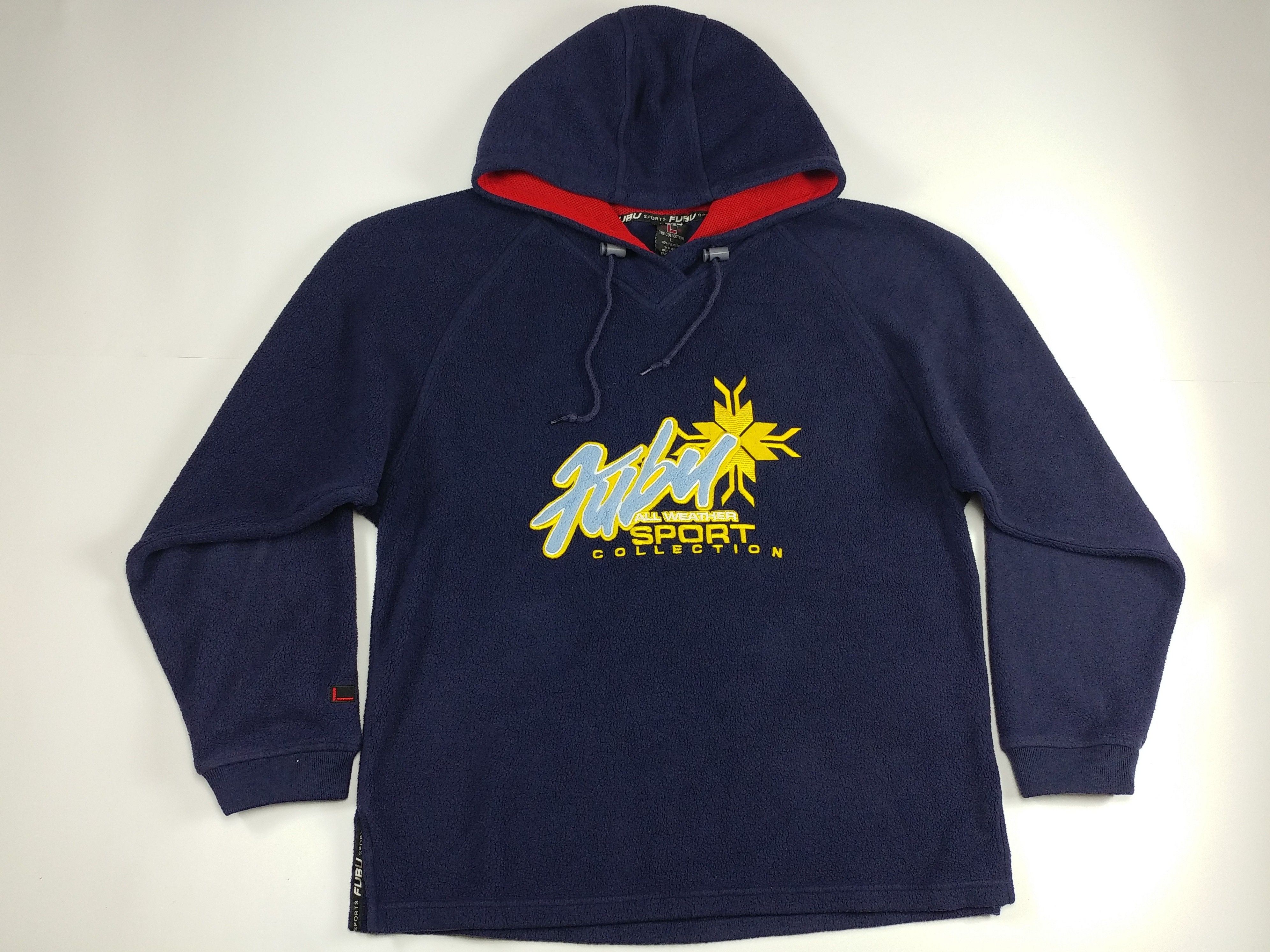 Fubu FUBU hoodie, blue, vintage hip hop sweatshirt, 90s size L Size US L / EU 52-54 / 3 - 8 Thumbnail
