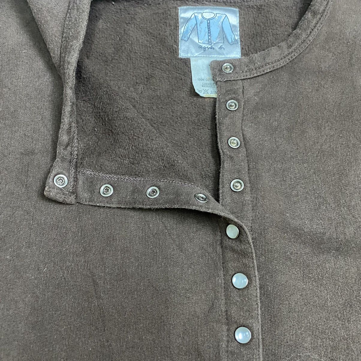 agnes b. Agnes B Paris jumper snap button Size S / US 4 / IT 40 - 14 Thumbnail