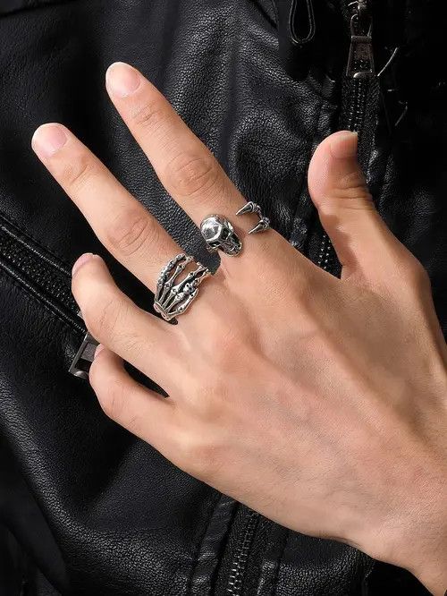 Jewelry × Vintage Skull and Claw Rings Size ONE SIZE - 1 Thumbnail