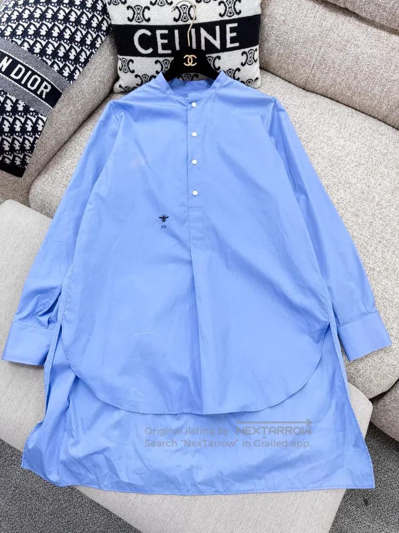 Dior Dior Embroidered little bee long-sleeved shirt Size XS / US 0-2 / IT 36-38 - 3 Thumbnail