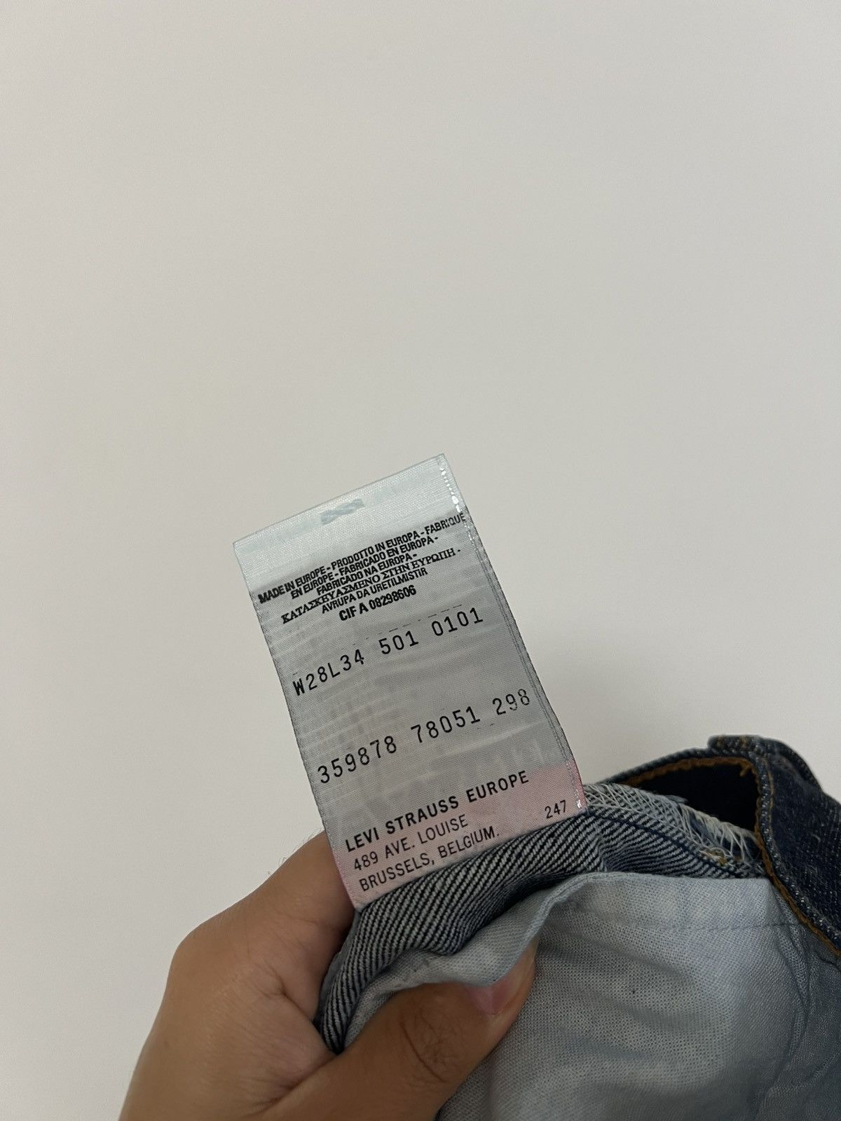 Levi's Levi’s 501 vintage jeans S new with tag Size 28" / US 6 / IT 42 - 6 Thumbnail