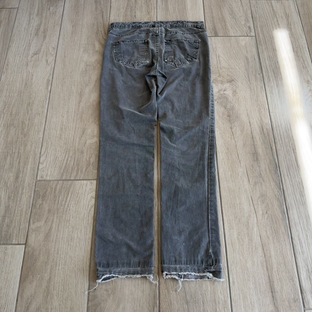 Rick Owens Drkshdw SS2006 "Tungsten" Dark Shadow Thin Denim Jeans Size US 28 / EU 44 - 2 Thumbnail