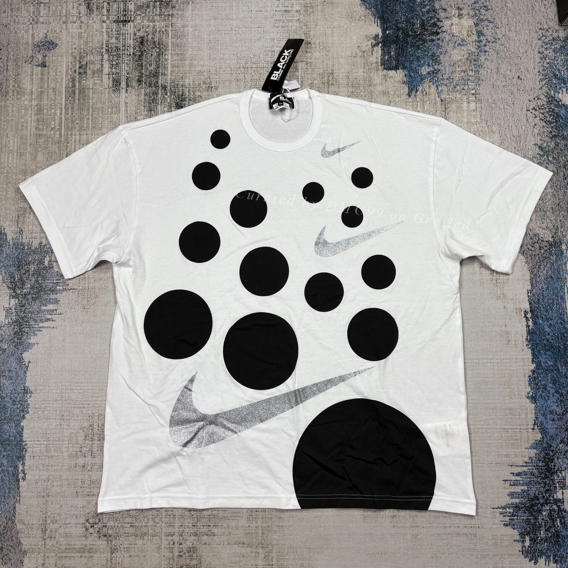 Comme des Garcons CDG NIKE 25SS Joint Short Sleeve Tee Size US M / EU 48-50 / 2 - 1 Thumbnail