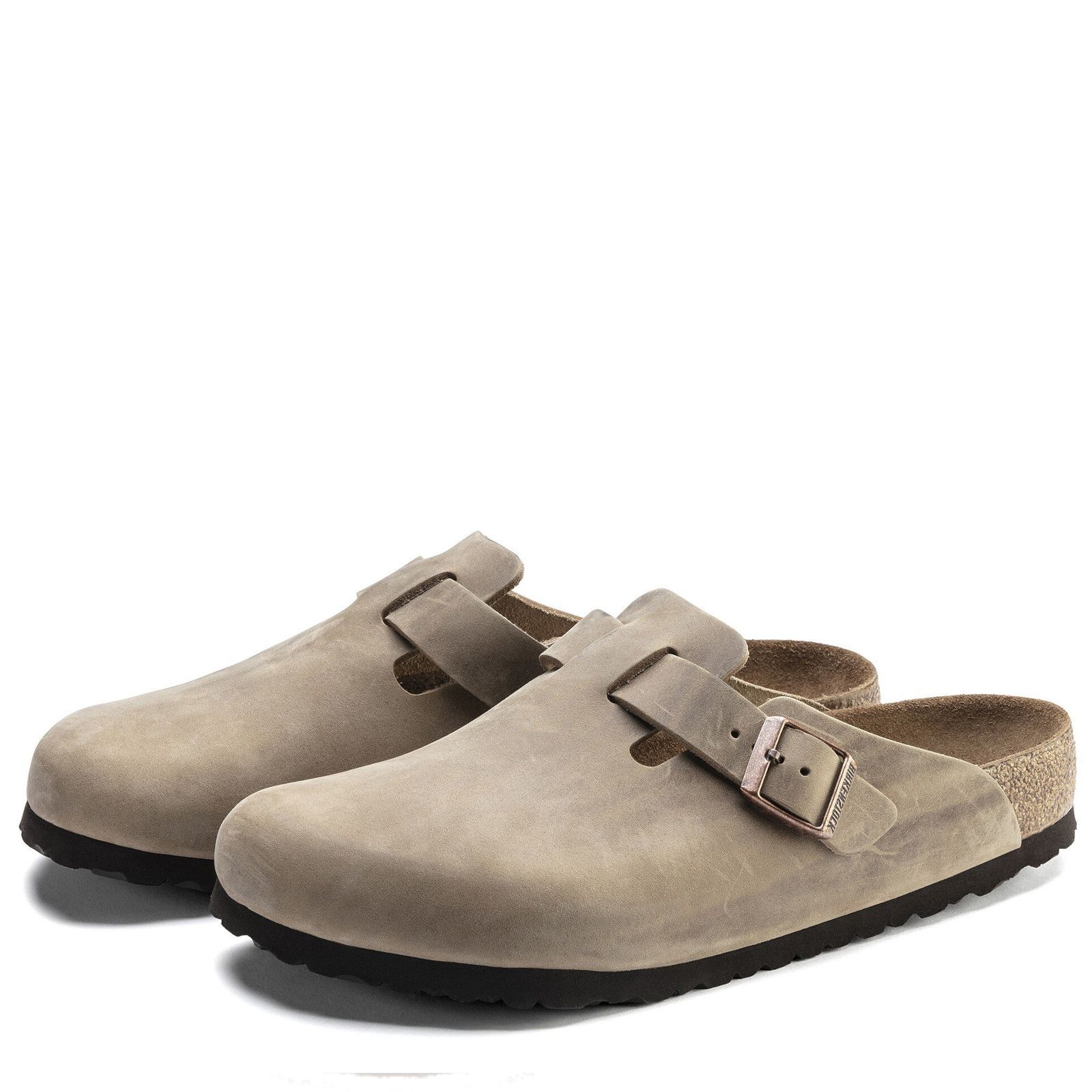 Birkenstock Boston Oiled Leather Tobacco 960811 Us 10 Eu 43 Shoes in Brown, Men's