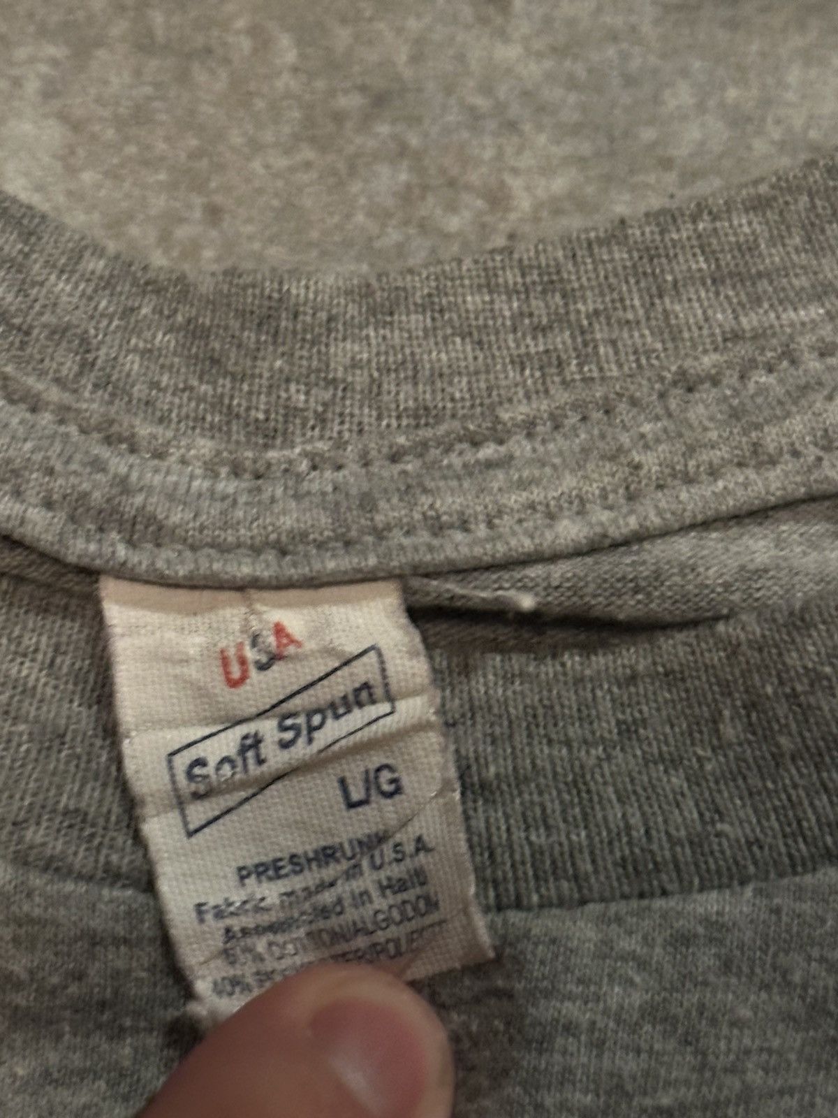 Vintage Vintage Soft Spun tee Size US M / EU 48-50 / 2 - 3 Thumbnail