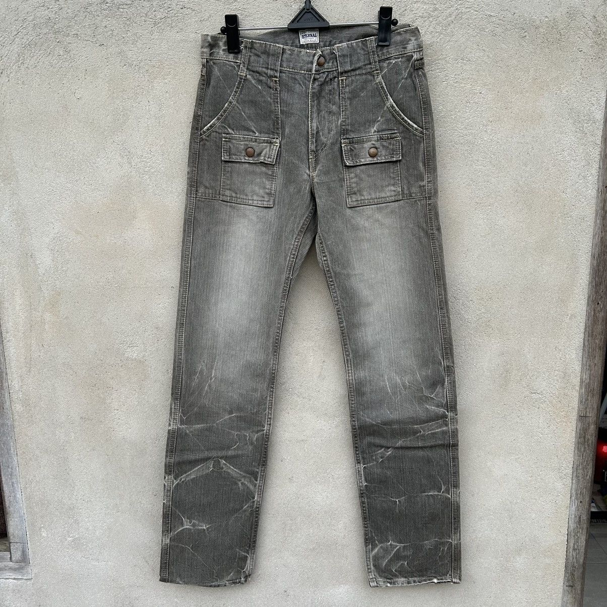 Japanese Brand Fatigu Eternal Bitcu Kurashiki Graywash Japan Size US 29 - 6 Thumbnail