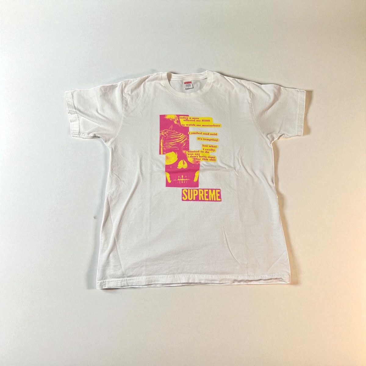 Supreme Supreme Anatomy Tee “White” Size US L / EU 52-54 / 3 - 1 Thumbnail