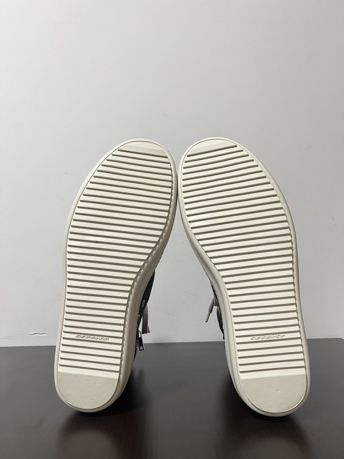 Rick Owens Drkshdw Rick owens ramones high top sneakers sz45 Size US 12 / EU 45 - 8 Thumbnail