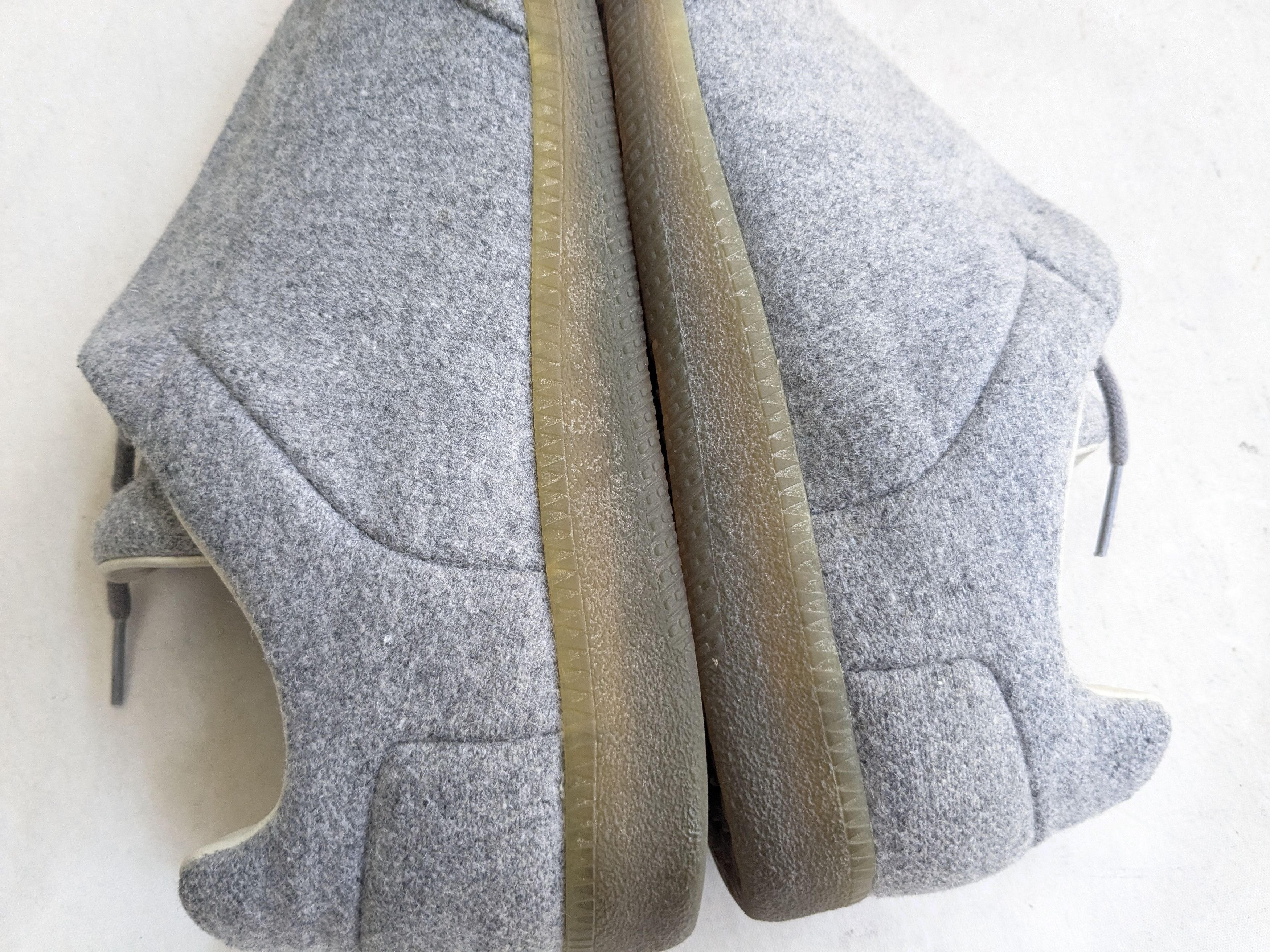 Maison Margiela Maison Margiela Future Gray 8 41 Low Tops Wool Gum Size US 8 / EU 41 - 8 Thumbnail
