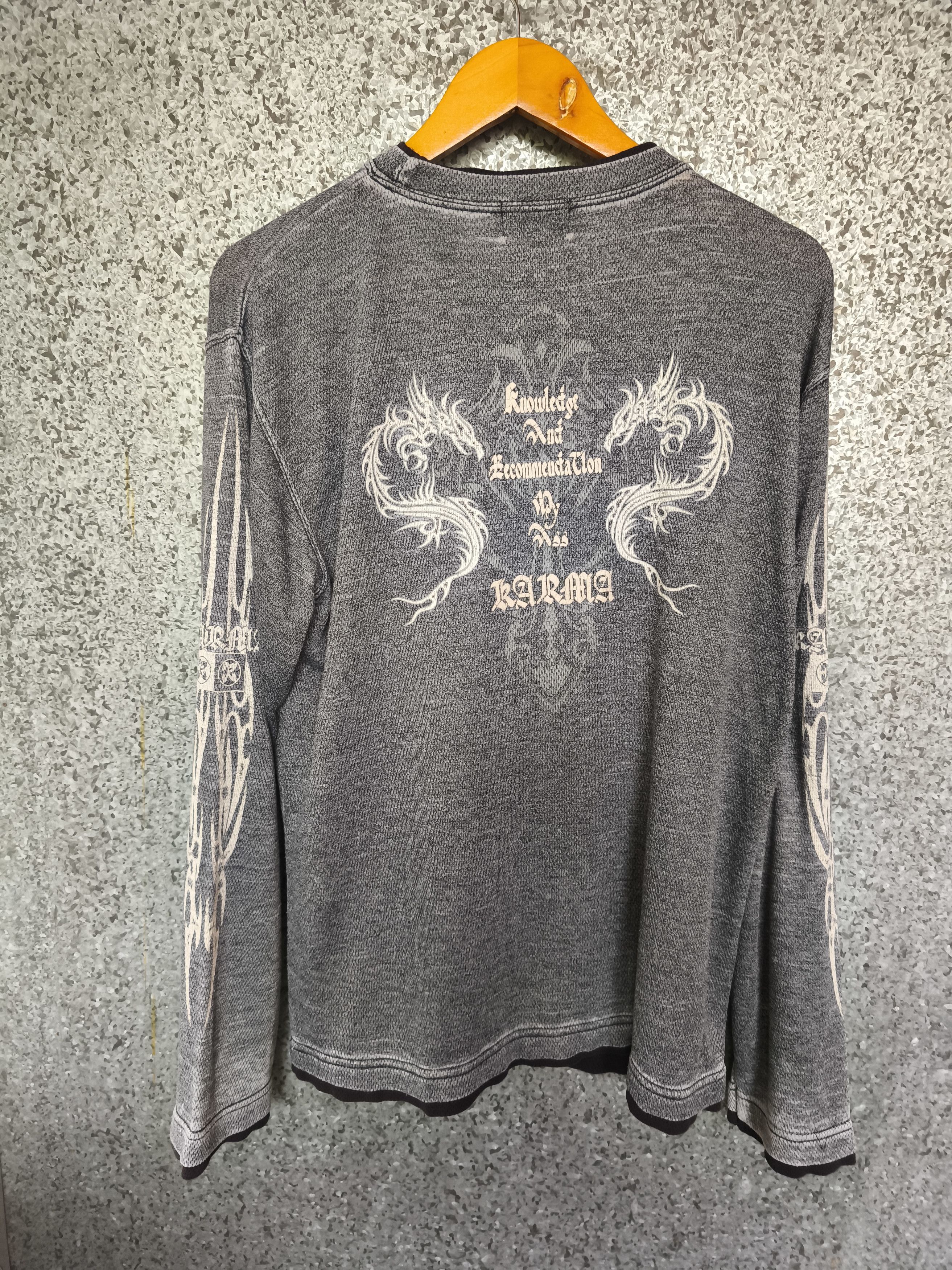 If Six Was Nine Vintage y2k Vintage Karma long sleeve Size US L / EU 52-54 / 3 - 1 Thumbnail