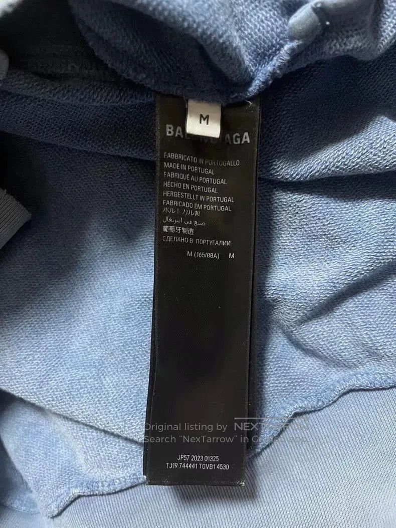 Balenciaga Balenciaga's new smoggy blue duct tape hoodie. Size US M / EU 48-50 / 2 - 4 Thumbnail