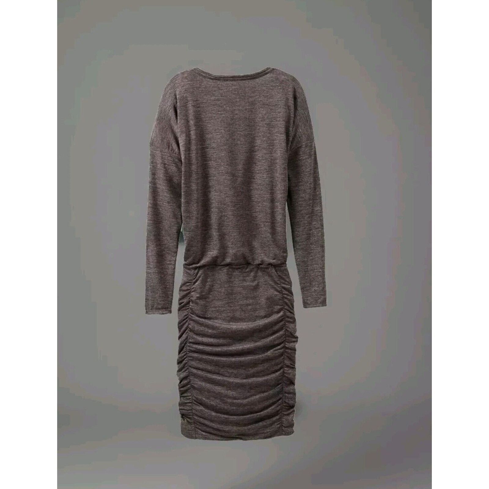 Athleta Athleta Carefree Ruched L/S Bodycon Athleisure Dress XS 2-4 Size XS / US 0-2 / IT 36-38 - 4 Thumbnail