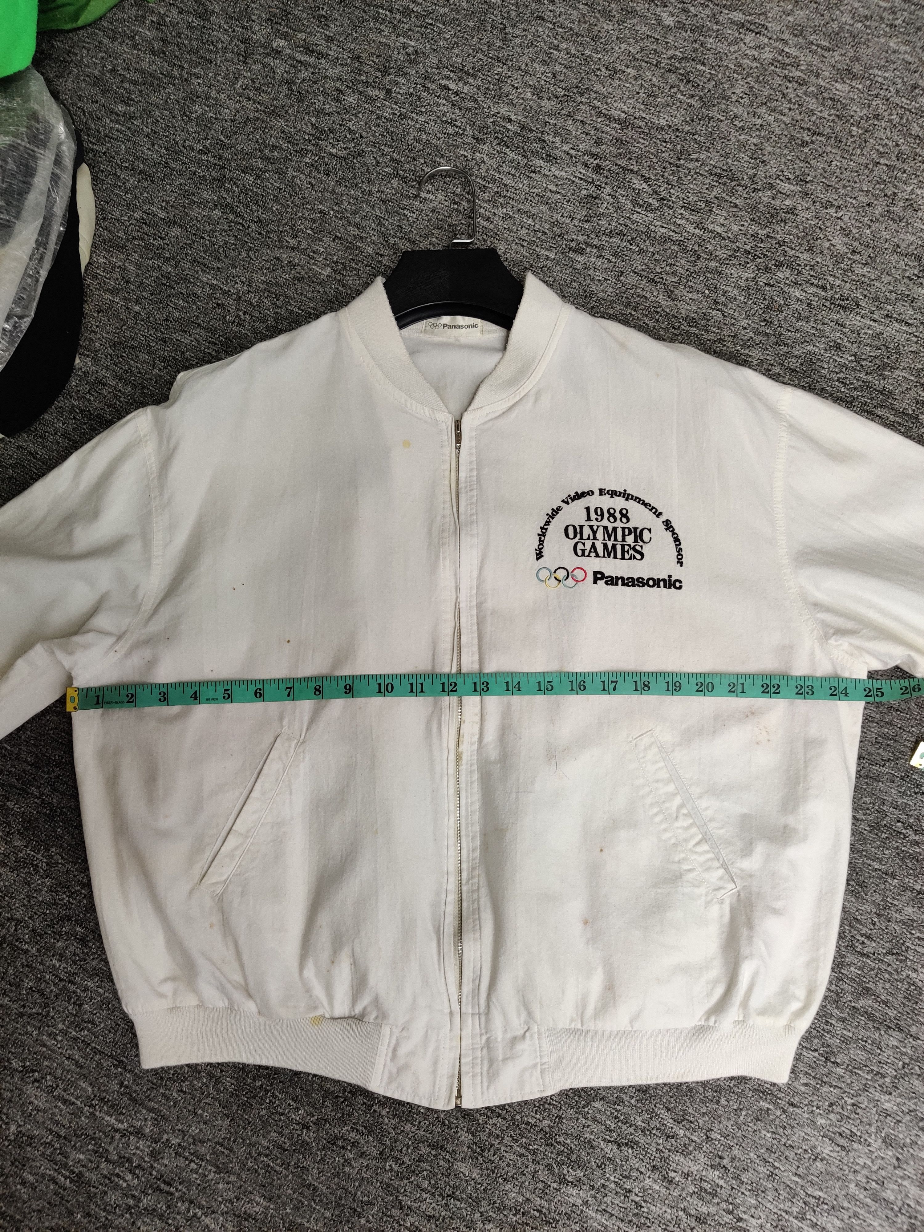 Vintage Vintage 90s Olympics Games Panasonic Bomber Jacket Size US M / EU 48-50 / 2 - 14 Thumbnail