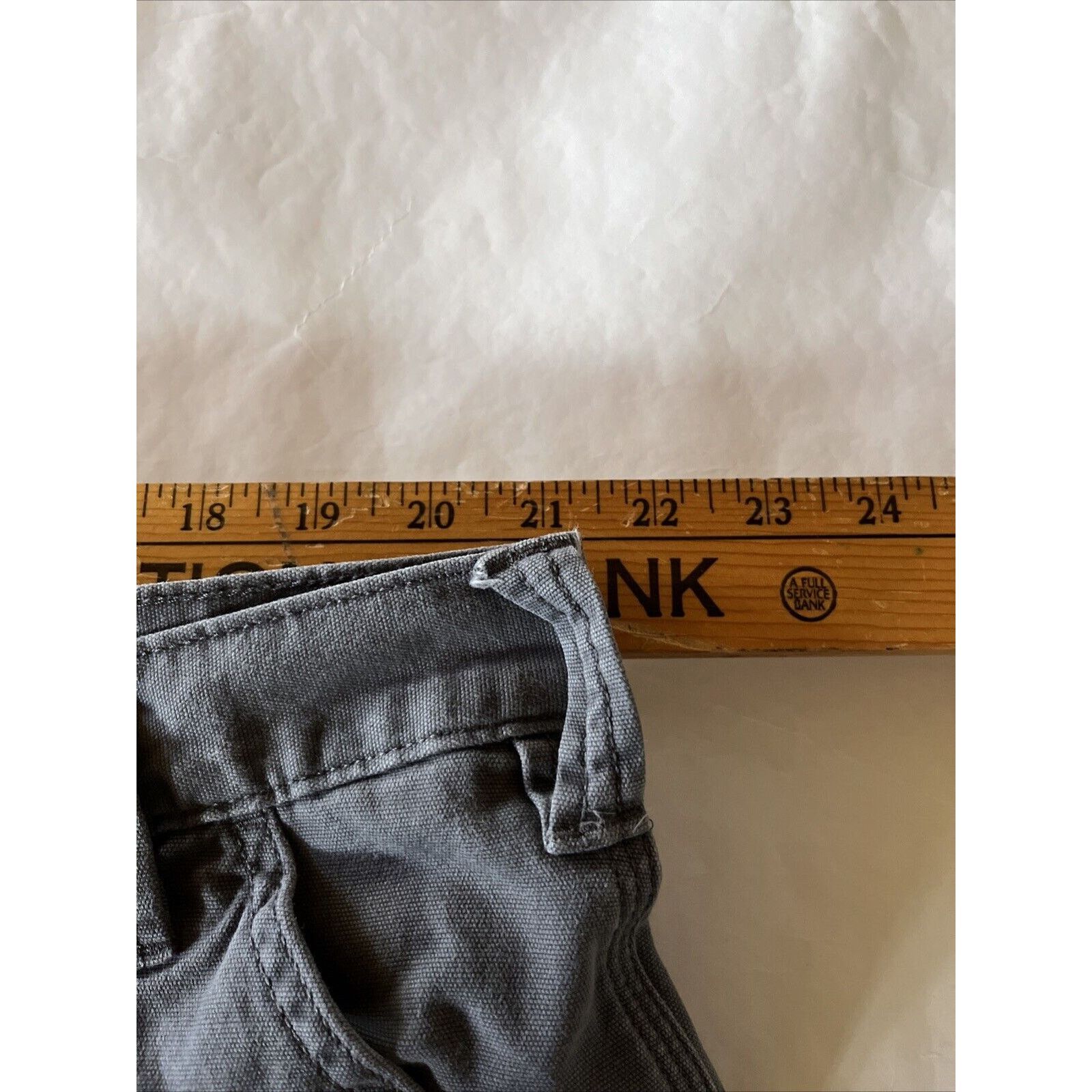 Carhartt Carhartt Pants Mens 42x26 Fit Gray Canvas Carpenter Relaxed Size US 42 / EU 58 - 5 Thumbnail