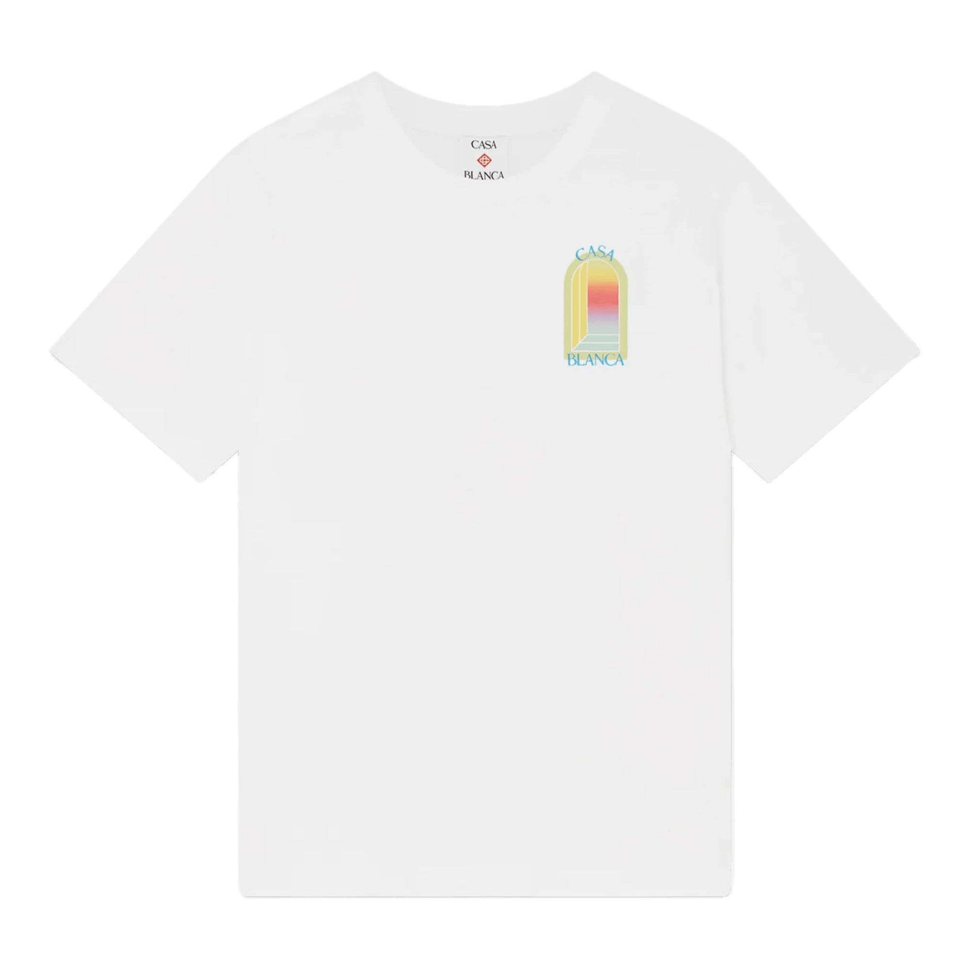 Casablanca L’Arche Short Sleeve T-shirt White Size US XXL / EU 58 / 5 - 1 Thumbnail