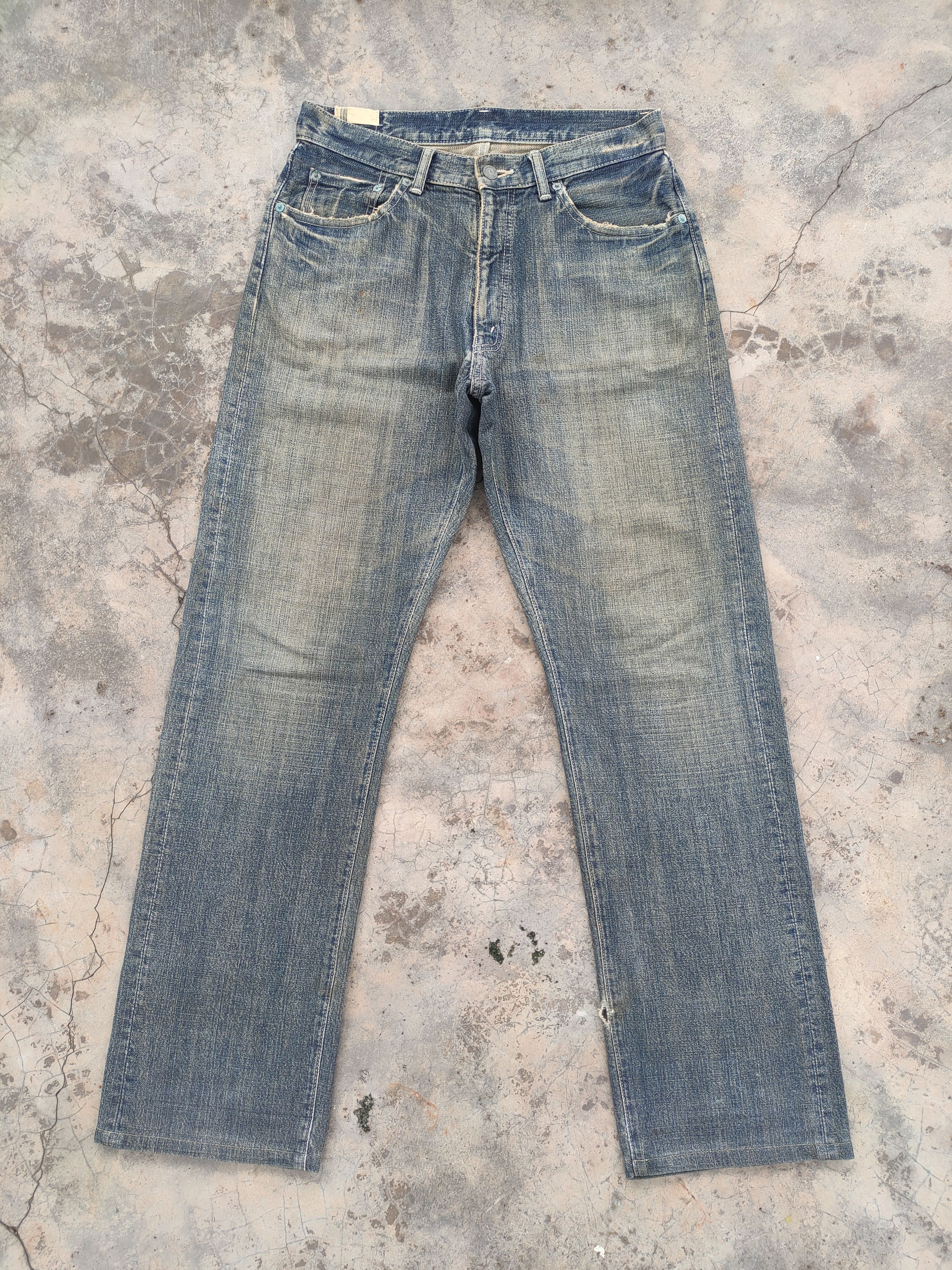 Japanese Brand × Jean × Rusty VINTAGE RUSTY JAPANESE FADED DENIM JEANS PANTS Size US 31 - 2 Thumbnail
