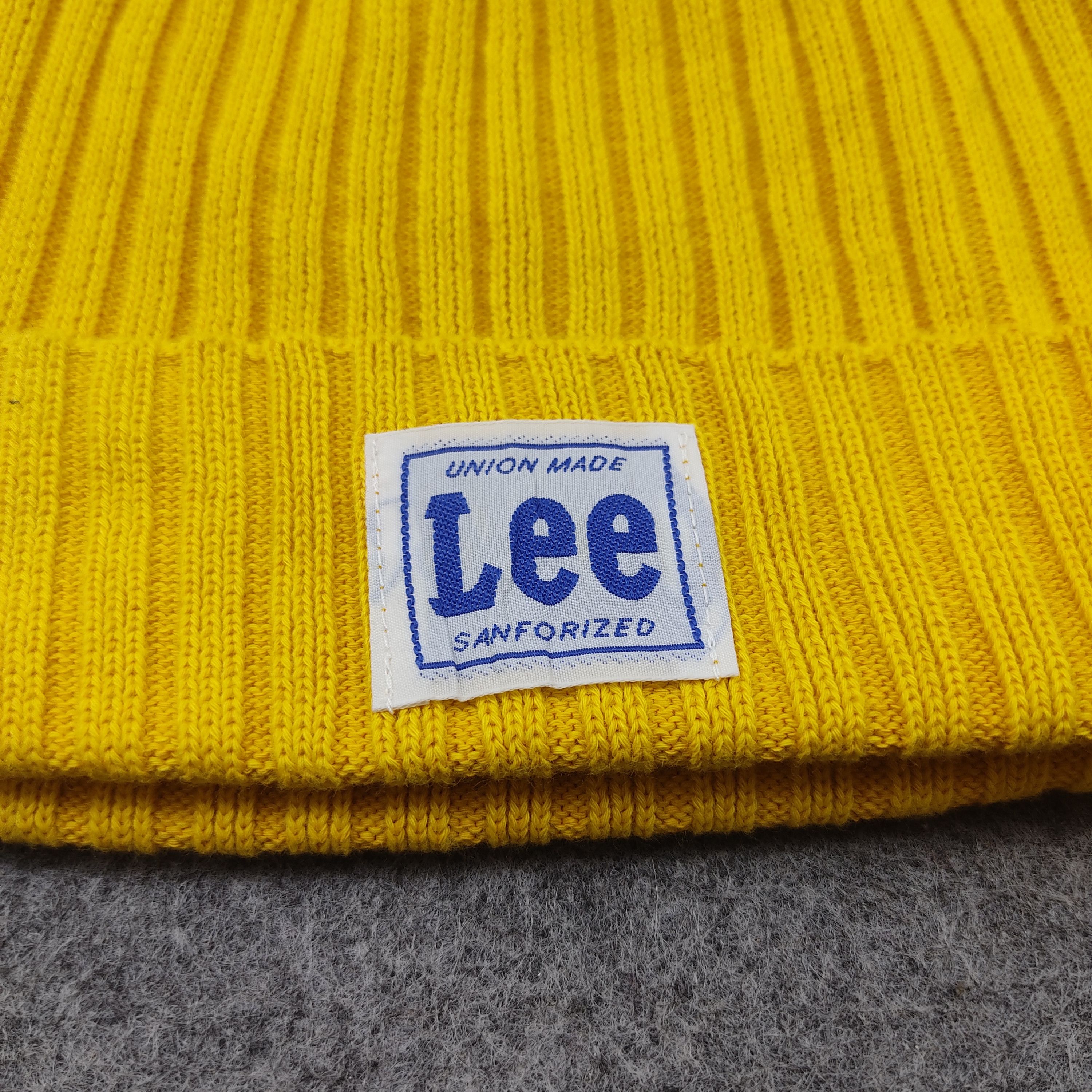 Lee × Vintage Vintage Lee Beanie / Snow Hat / Snow Cap Size ONE SIZE - 2 Thumbnail