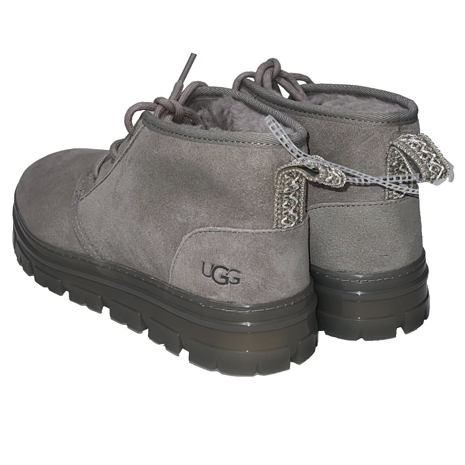 Ugg UGG WOMEN NEUMEL CLEAR BOOTS GREY GRAY CHUKKA US 10 Size US 10 / IT 40 - 8 Thumbnail