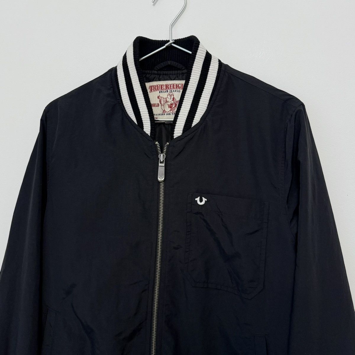 True Religion Vtg True Religion World Tour Nylon Bomber Jacket Chief Keef Size US S / EU 44-46 / 1 - 6 Thumbnail